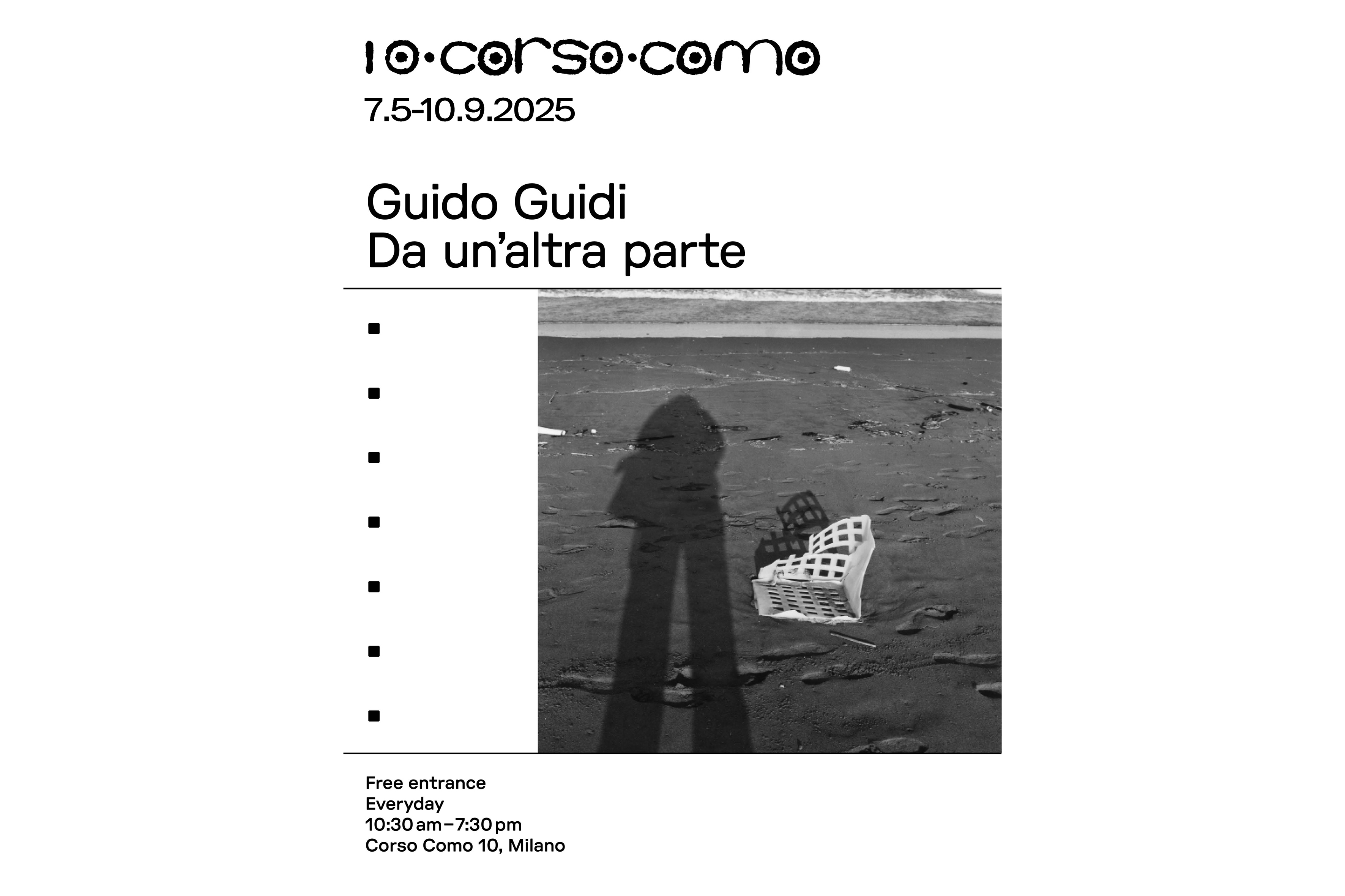 Da un'altra parte | Guido Guidi's solo show at 10 Corso Como
