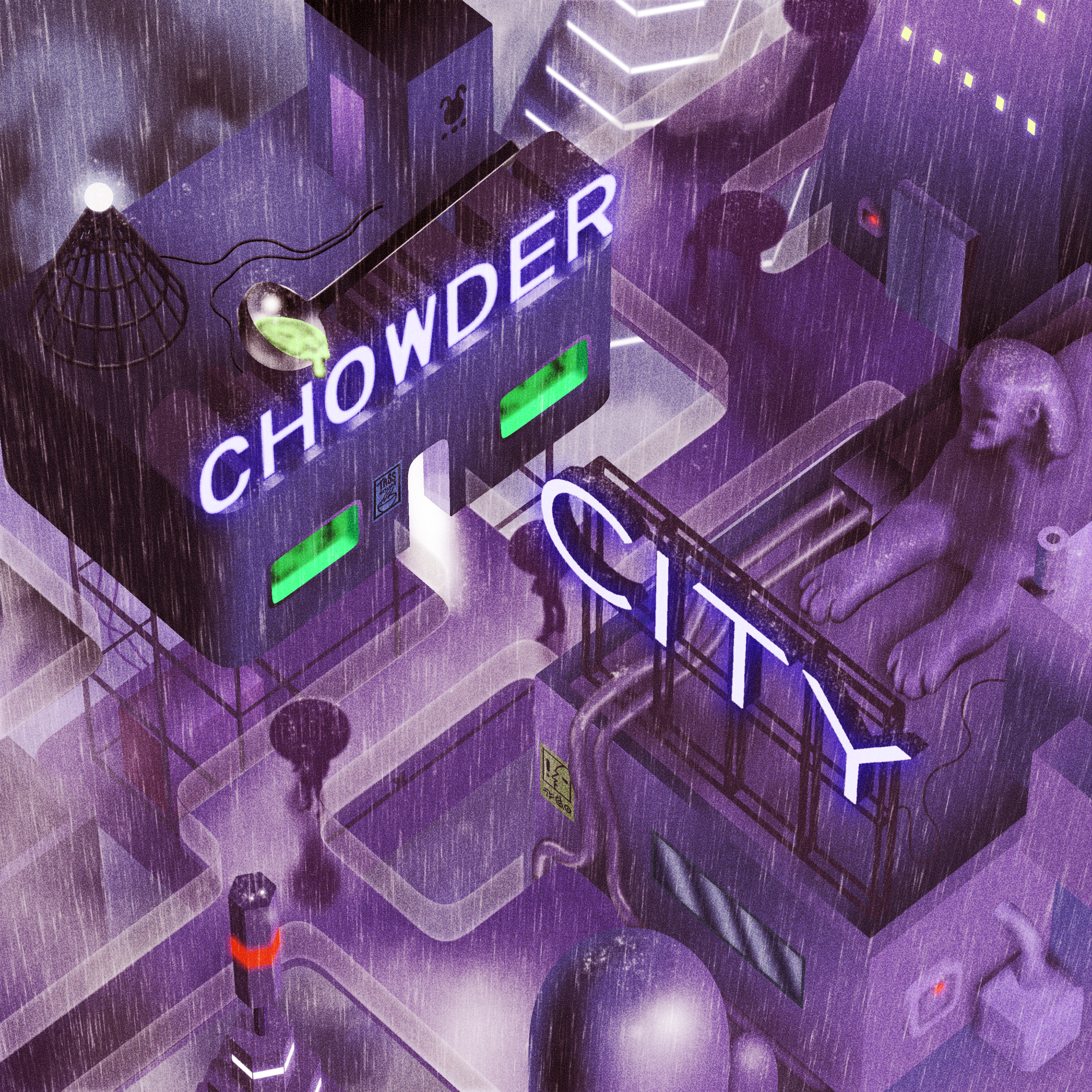 ------------ Podcast Cover Art ------------ Chowder City - 2022