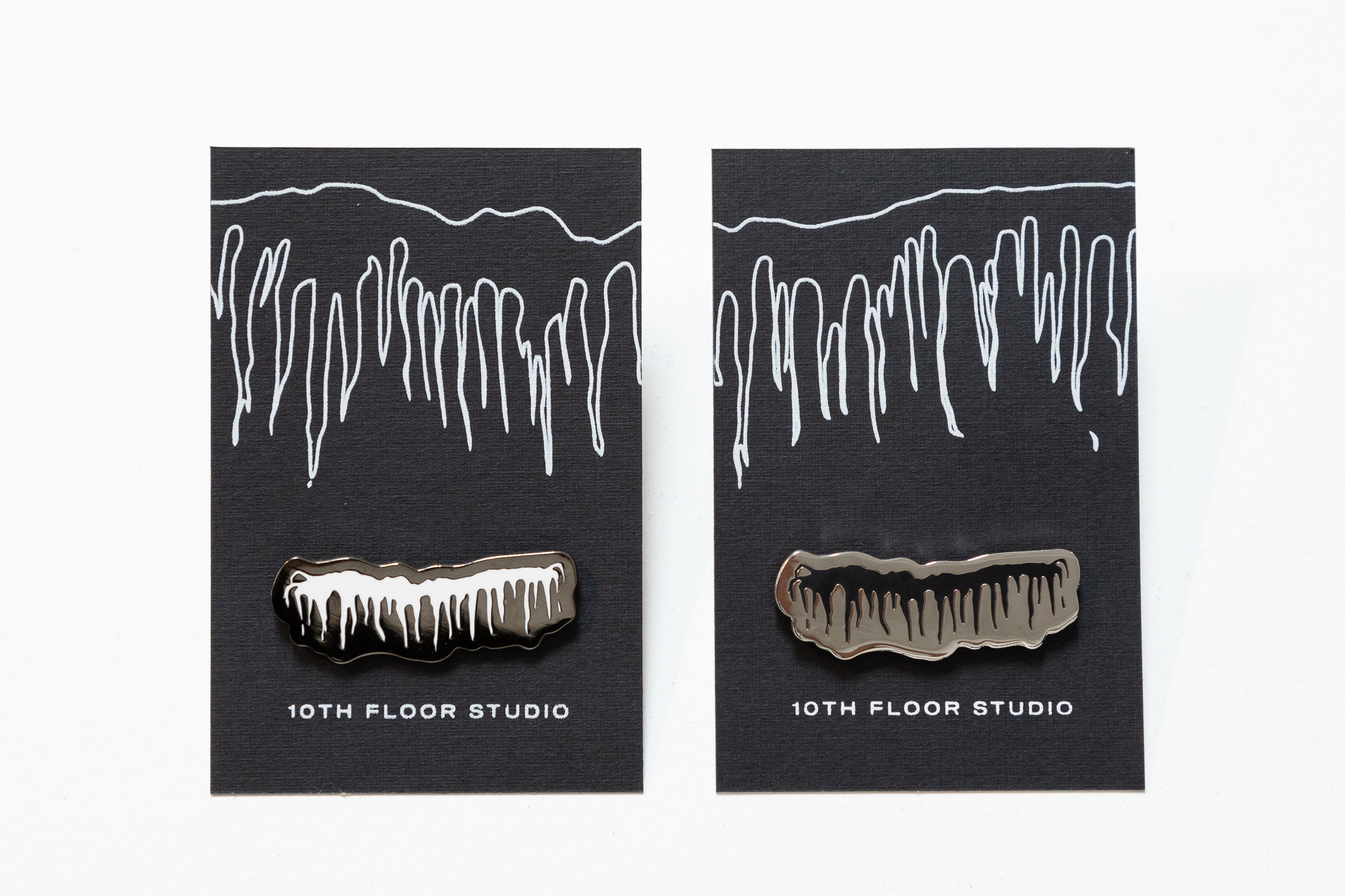 "Drips" Pins  New in store $12 