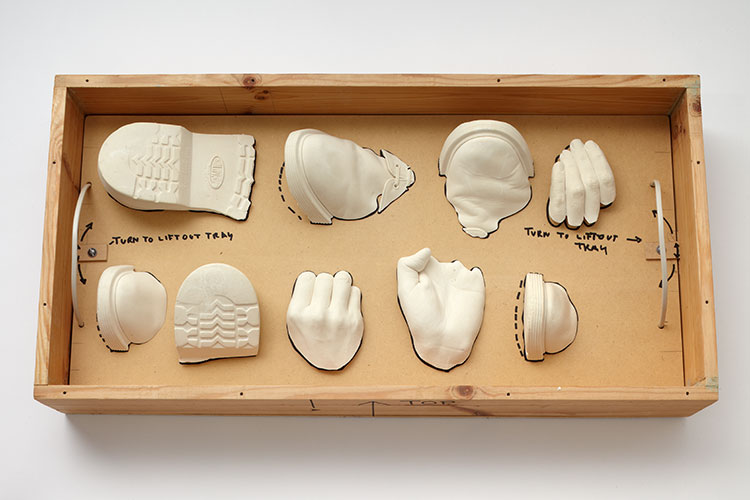 Trevor Shearer Mental Exercises (in parts) 2002 Photo: Peter White