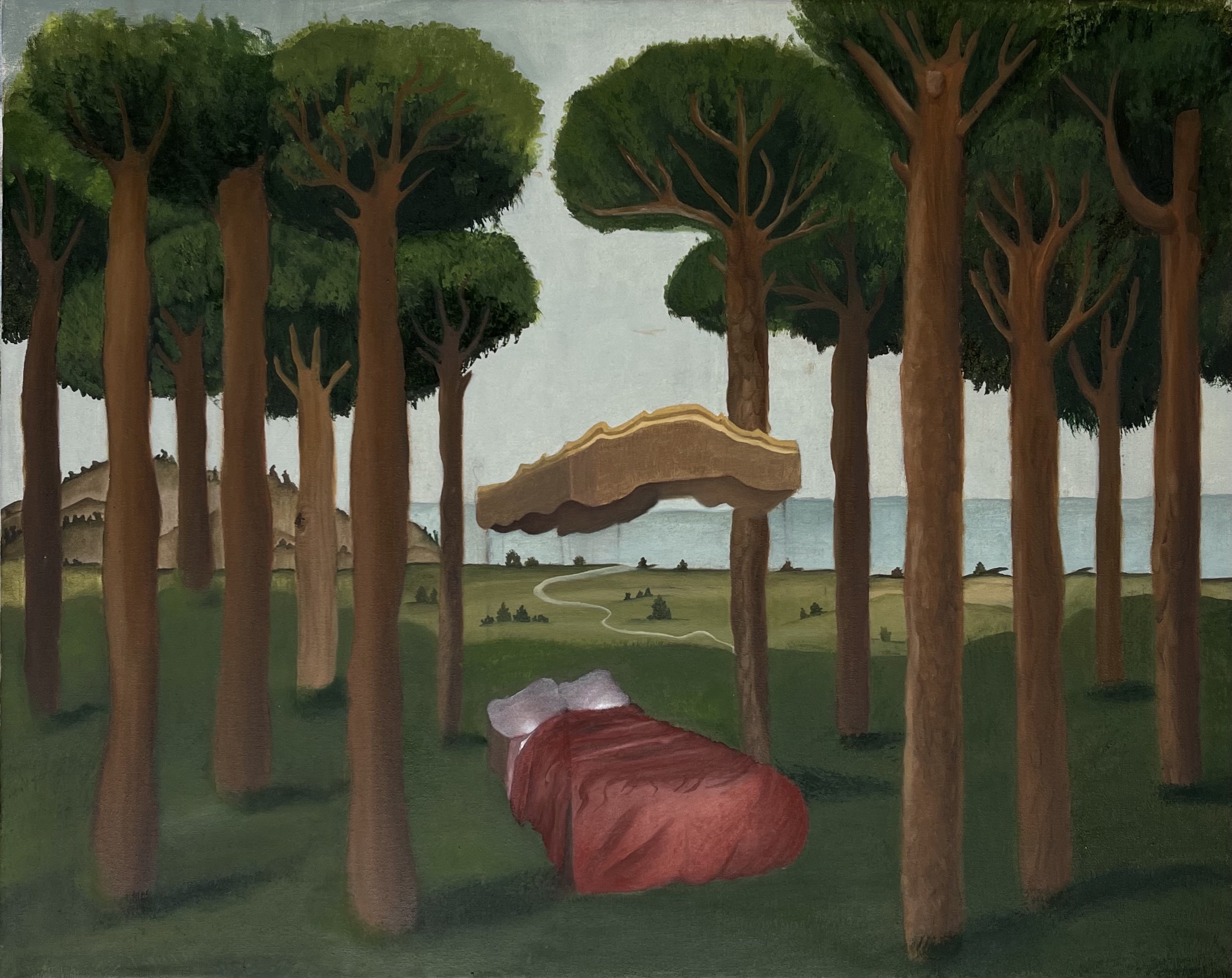 Domestic Tranquility 2022 40 cm x 50 cm Oil on Canvas