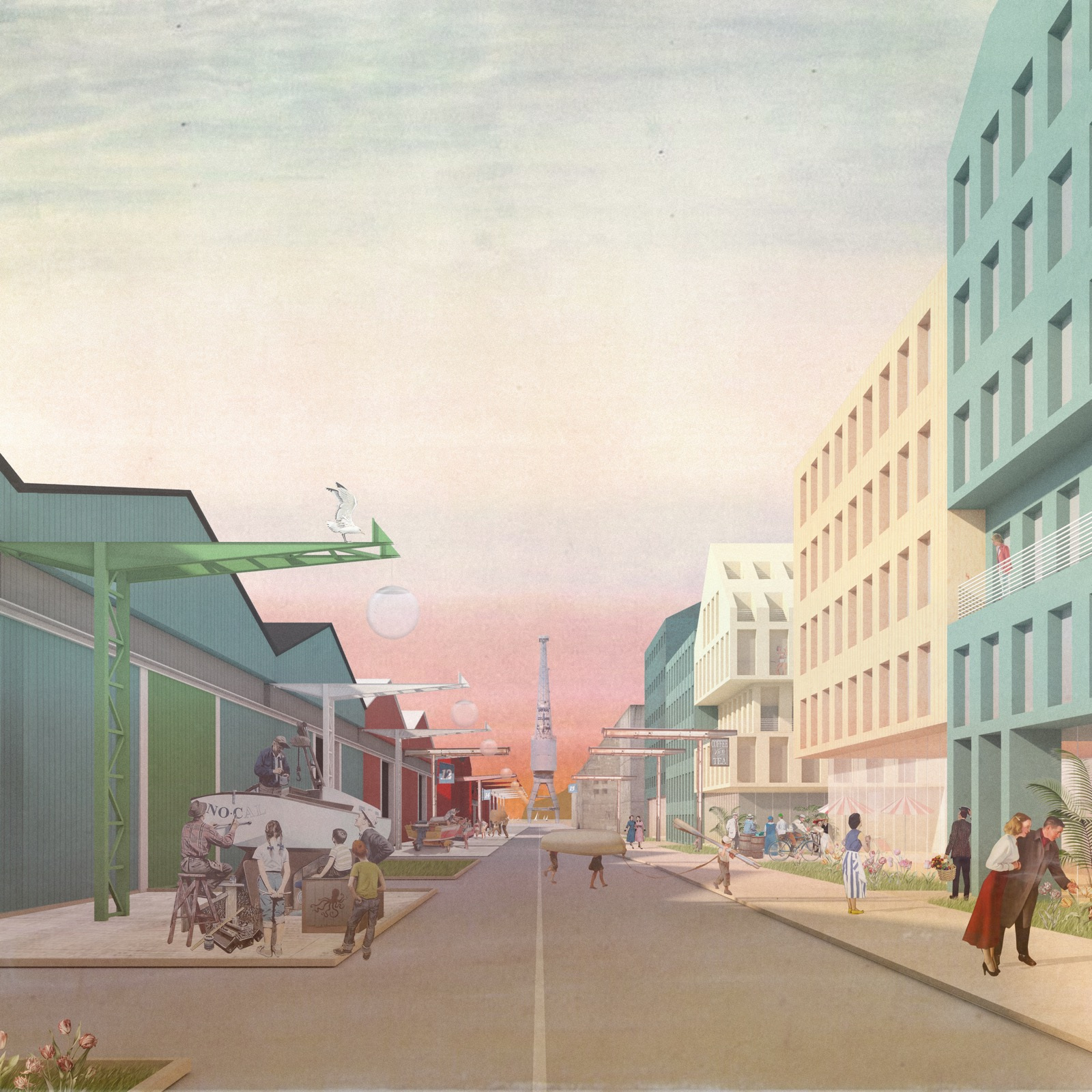 © false mirror office | Public spaces of Nyhavna | 2019