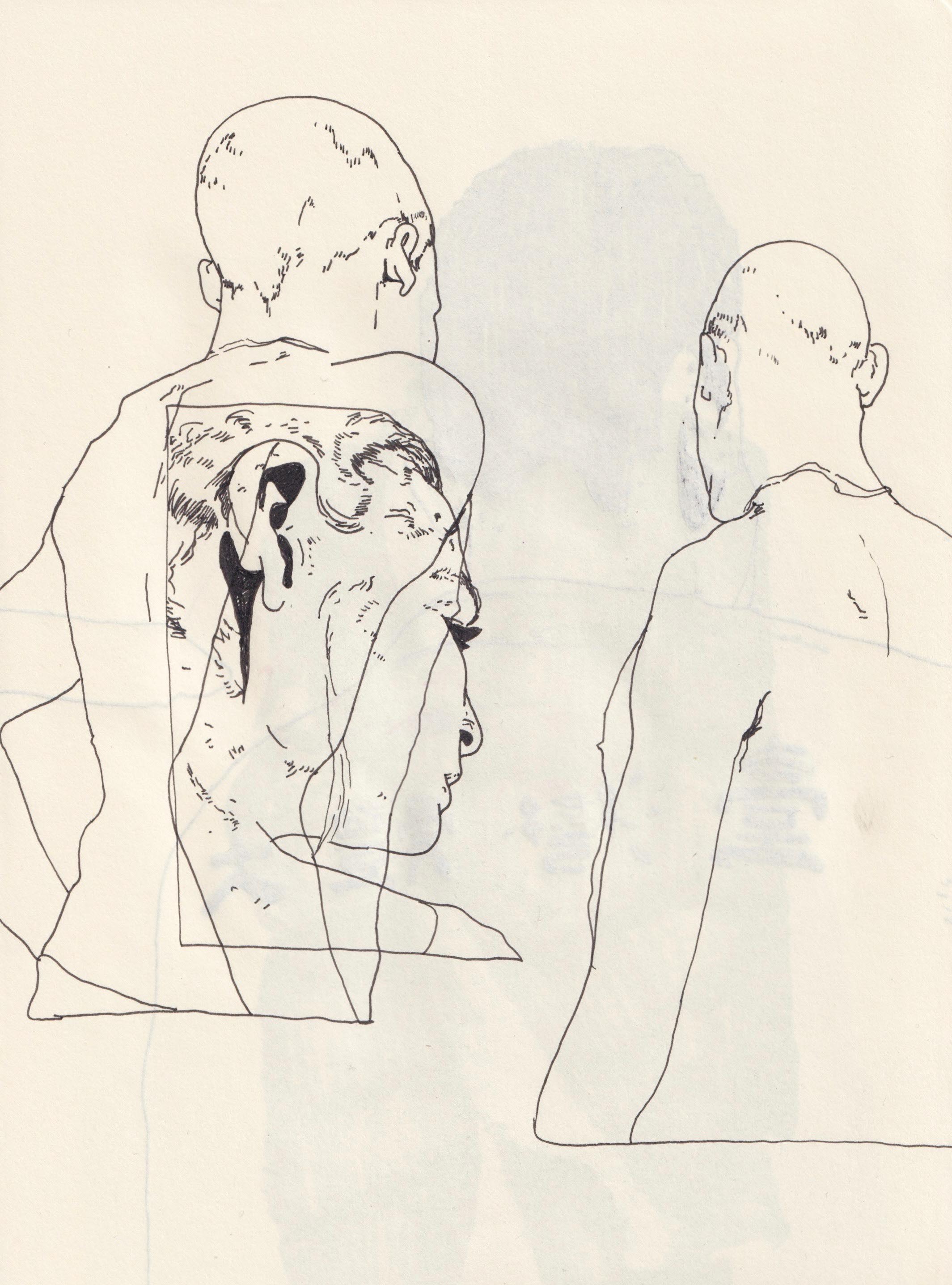 Untitled 17, 19x25cm, mixed media