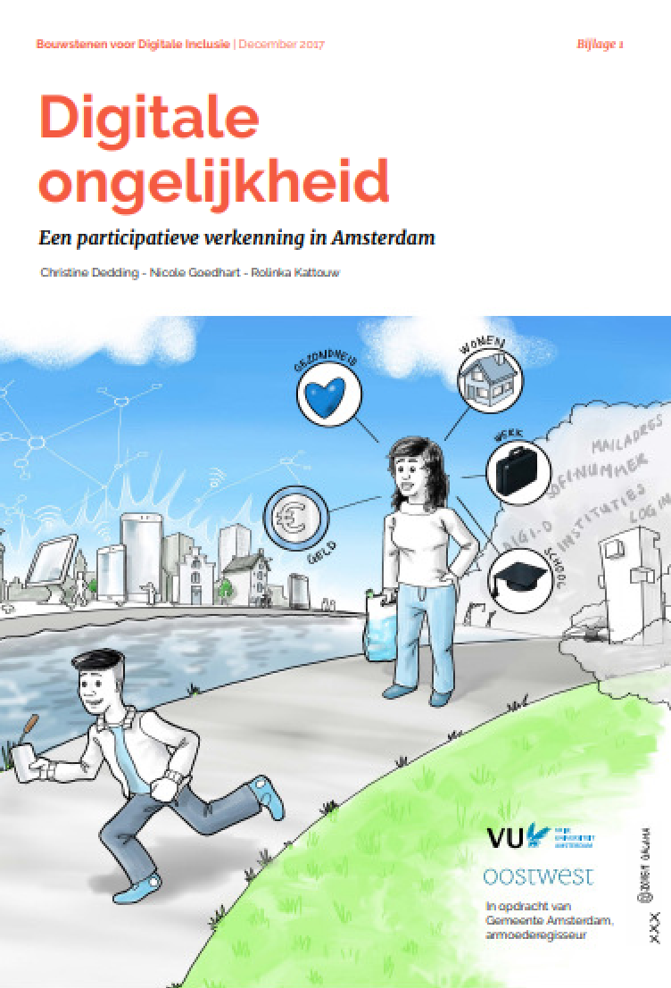 Voorpagina rapport 'Bouwstenen voor digitale inclusie'