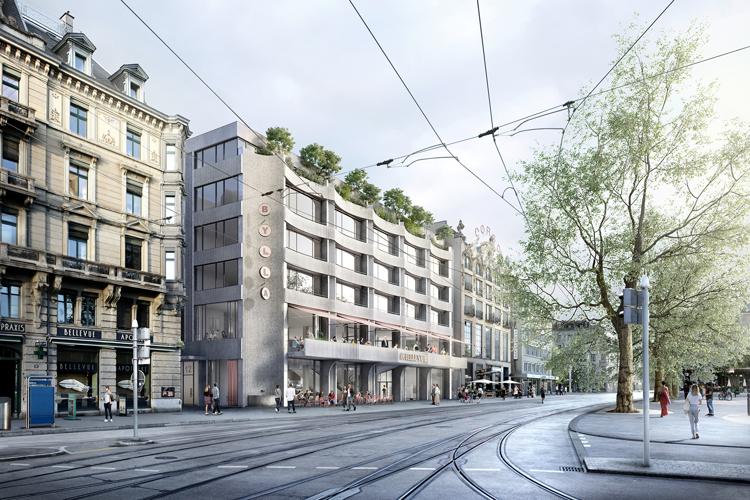 Studienauftrag Theaterstrasse 12 Esch Sintzel Architekten // Zürich