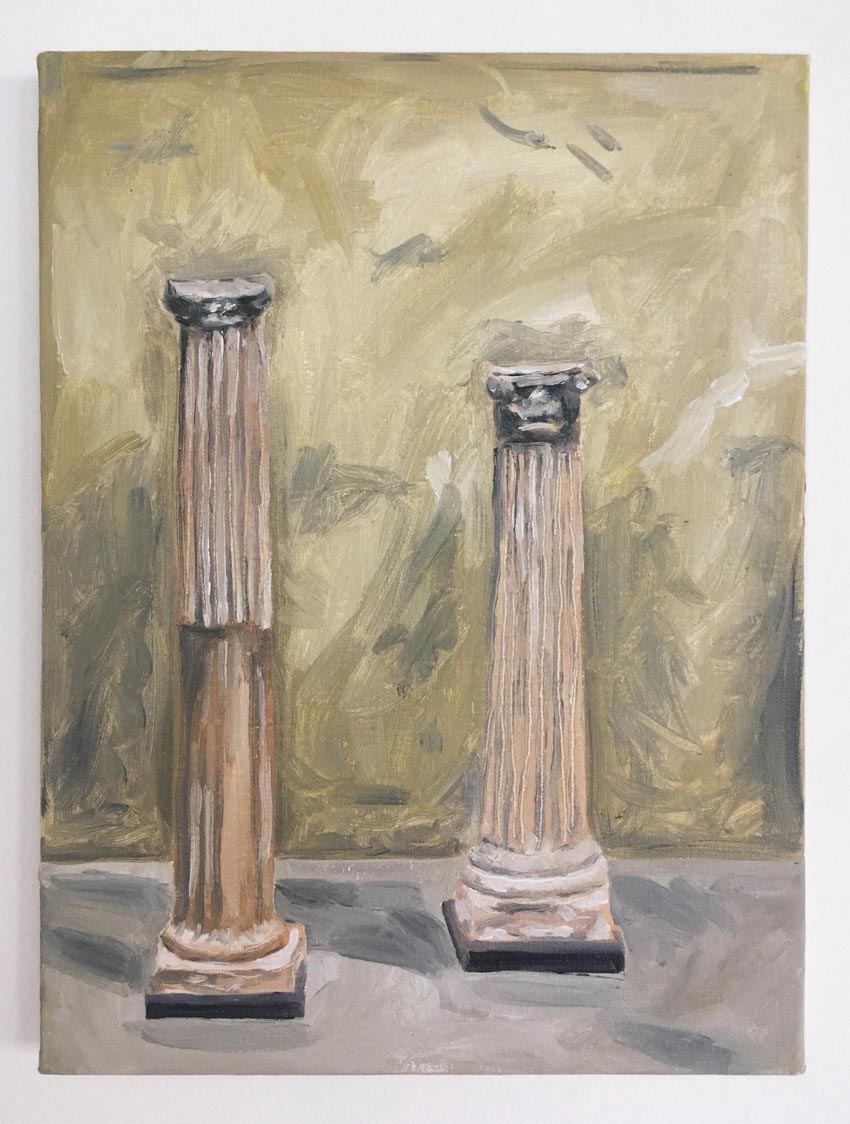 SayMyName, Oil on canvas, 30 x 40 cm, 2017