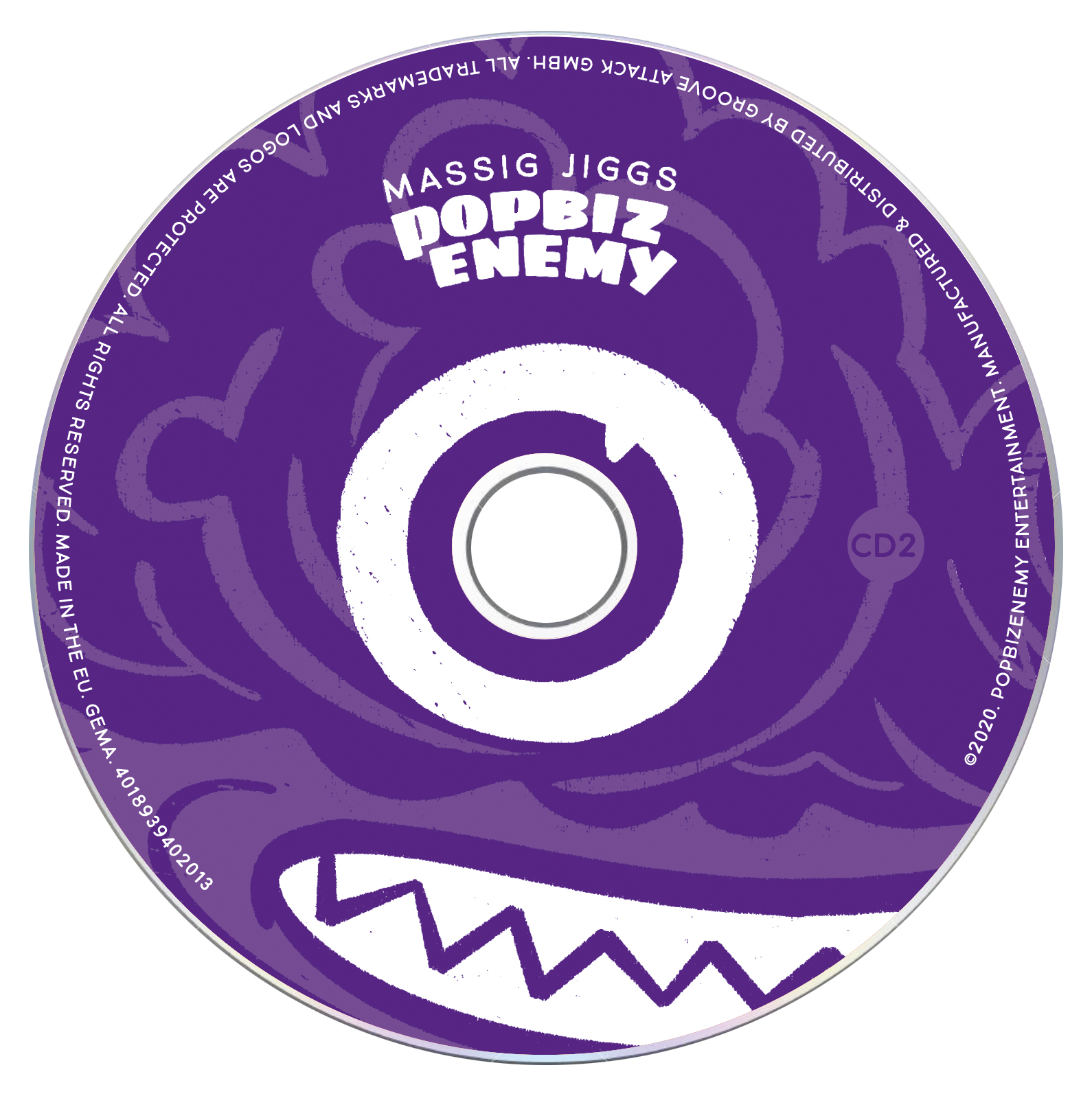 CD Label "Popbiz Enemy"