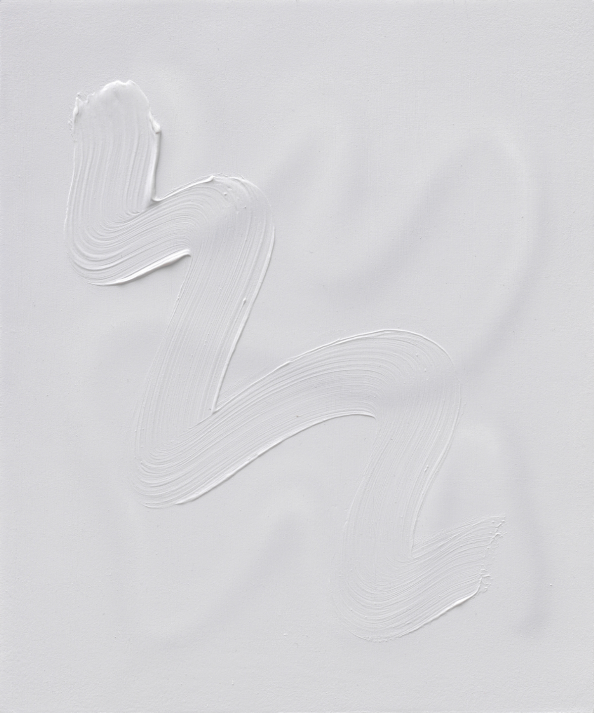 untitled, oil and acrylic on aluminium, 30 x 25 cm, 2019