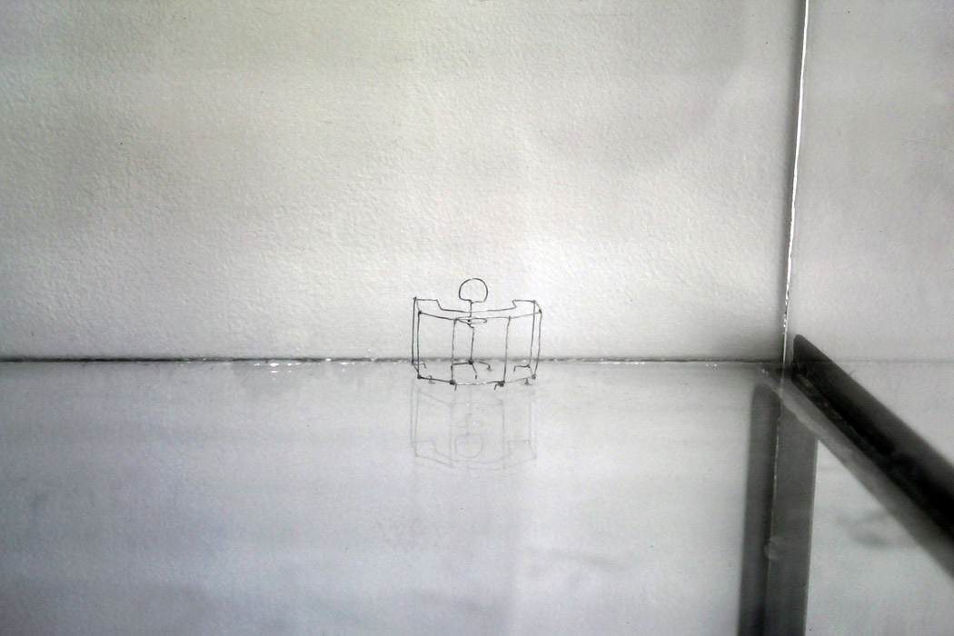 untitled (detail), glass, wire