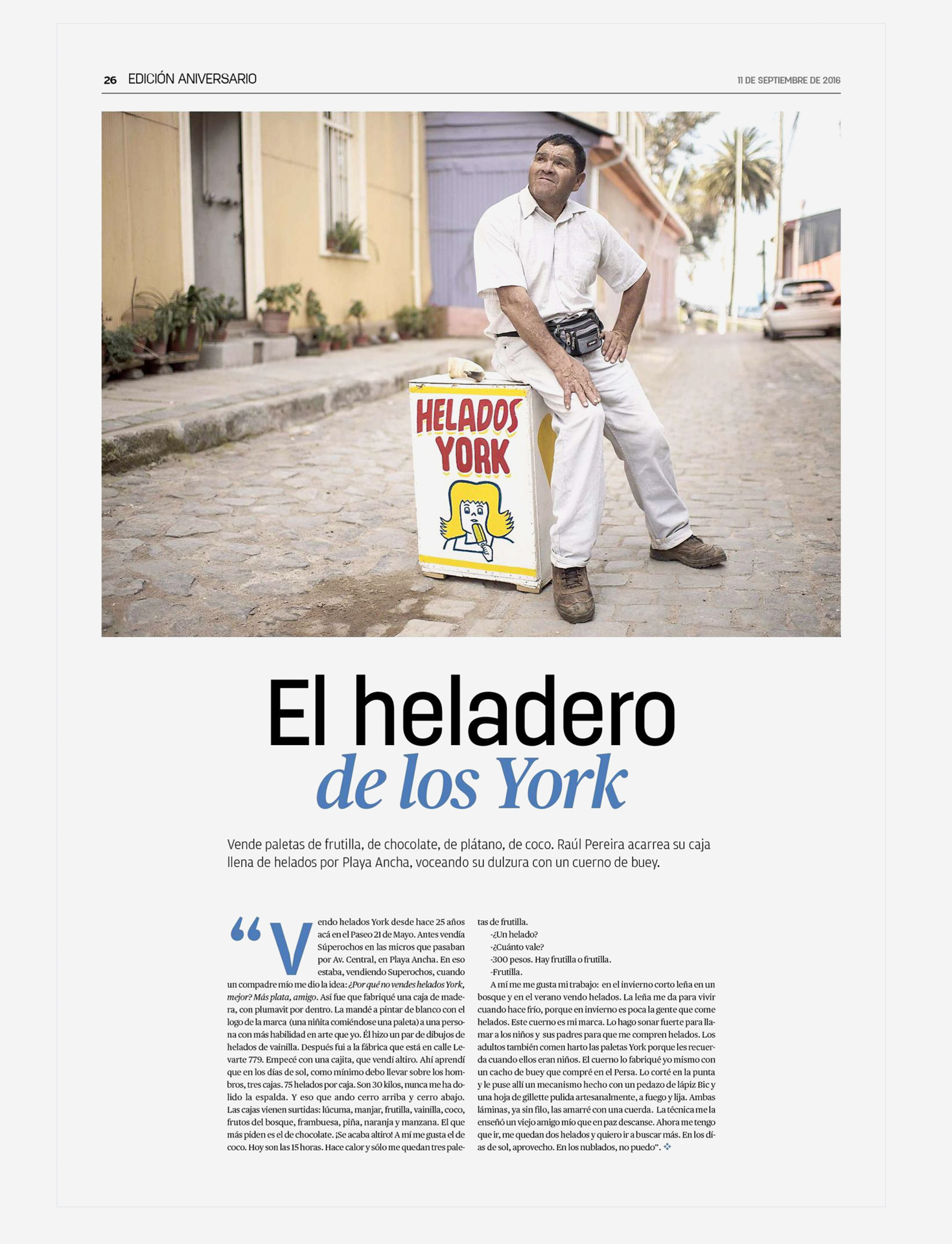 El Mercurio, Ed. aniversario 189 a&ntilde;os. 