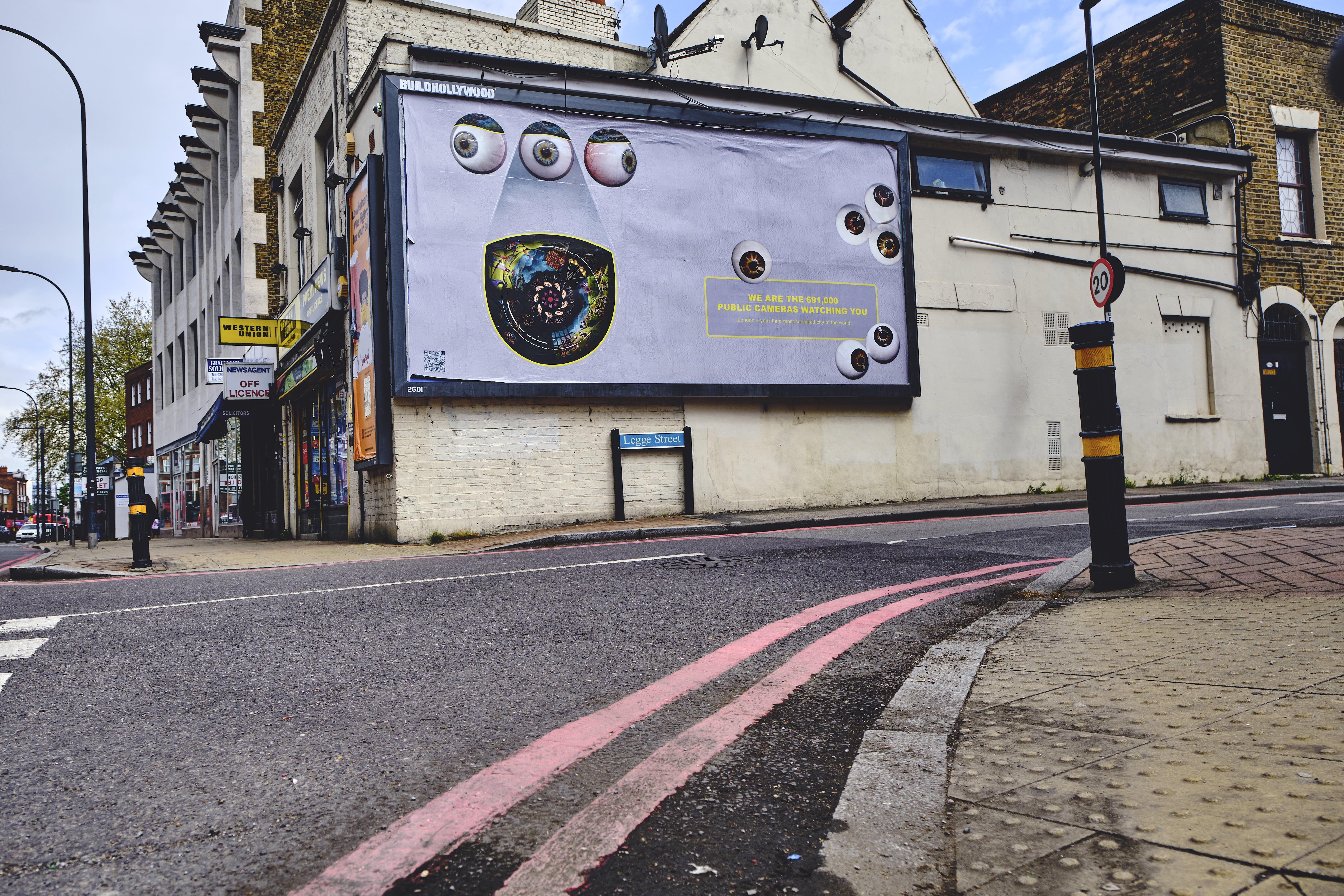 Install view, billboard commission by Arvid&Marie