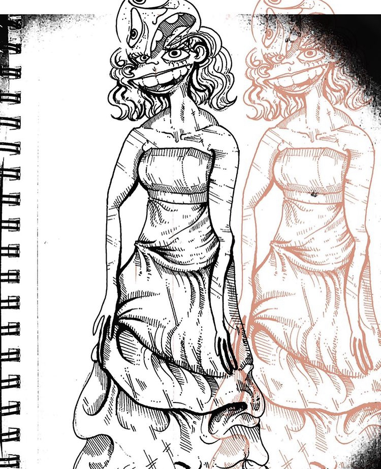 Prom, Ink on Paper & Photoshop (2020)