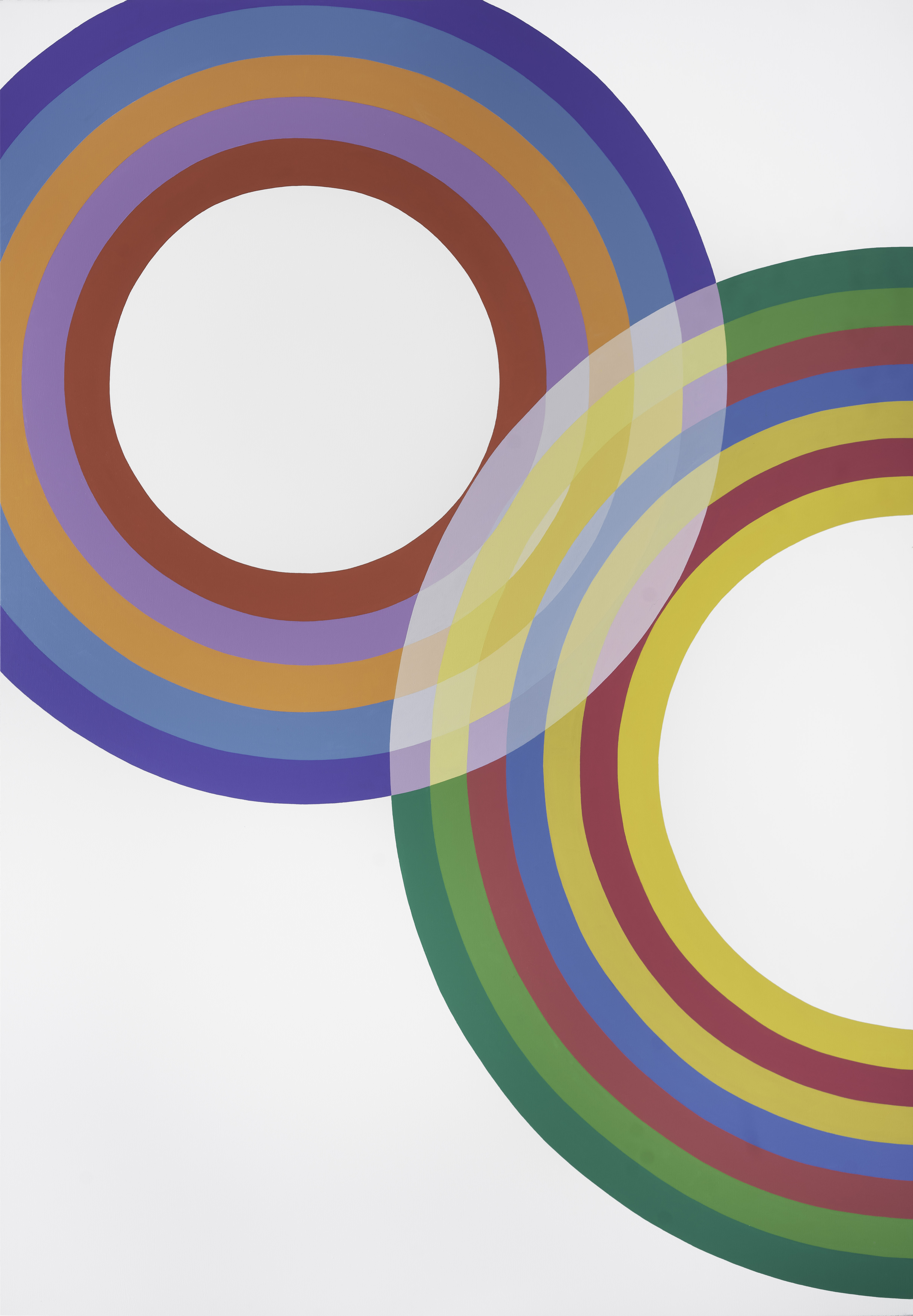 Sin t&iacute;tulo, 2022. Acr&iacute;lico sobre tela, 196 x 136 cm.