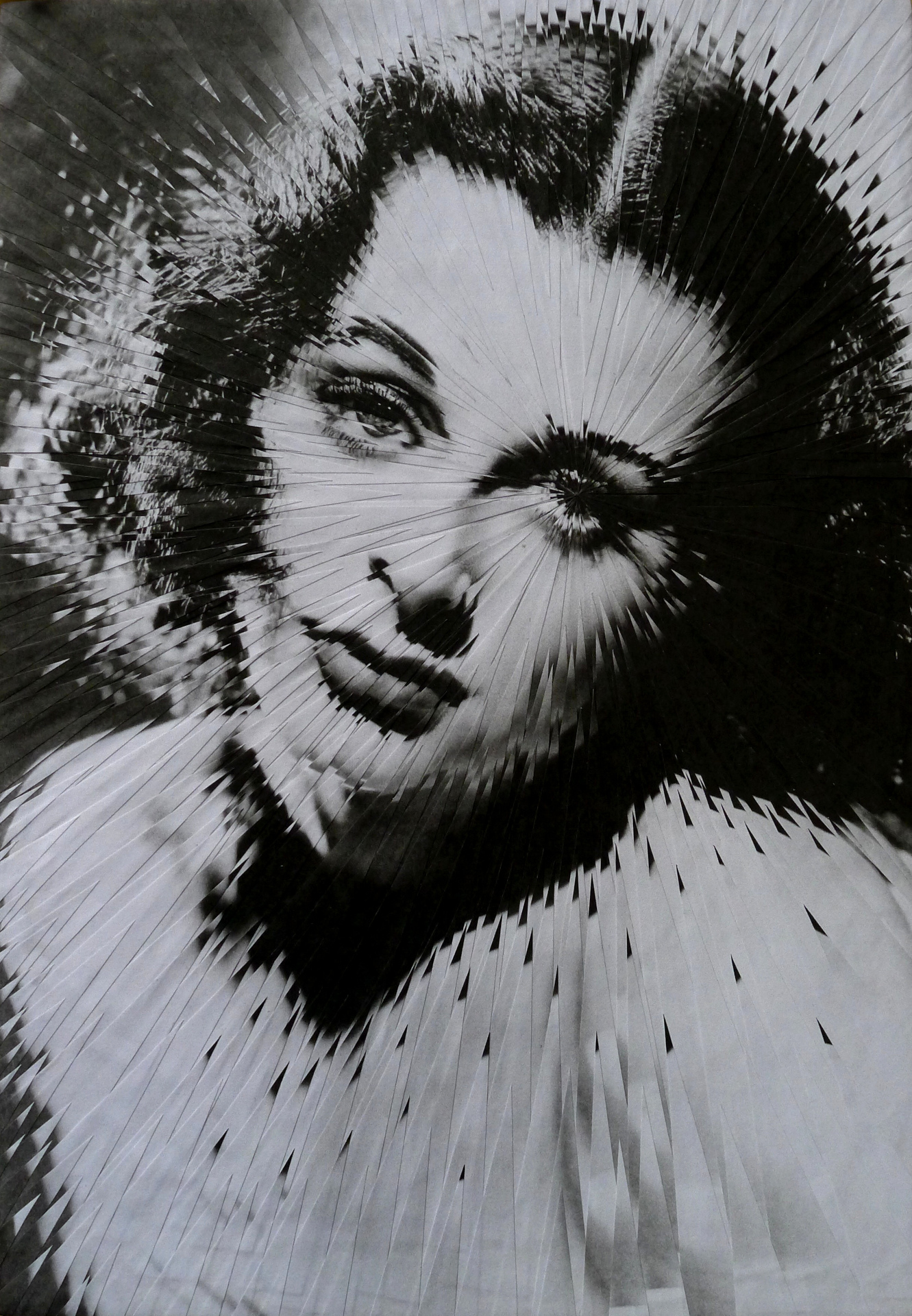 Hedy Lamarr III, 2015, 8.2 x 11.6 inches
