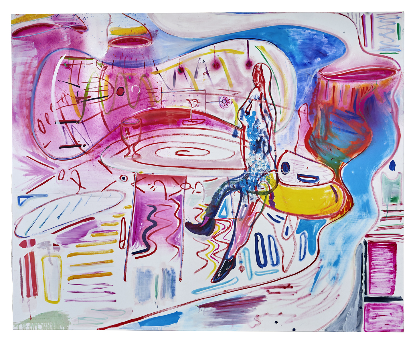 The Milky Way, 202257 x 70 in.Oil on canvas