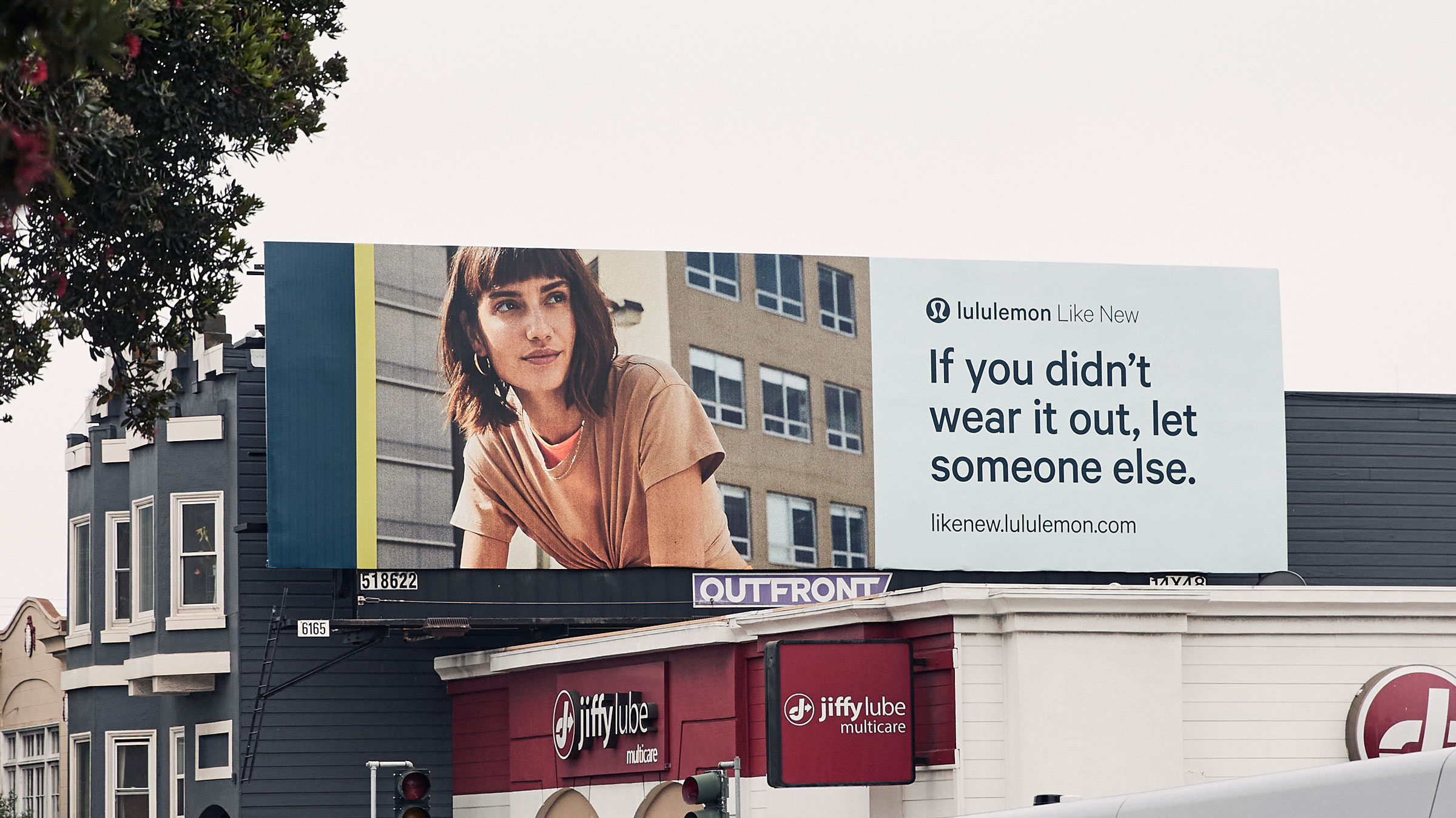 billboard in Toronto thank you @lululemon 🤍🤍🤍