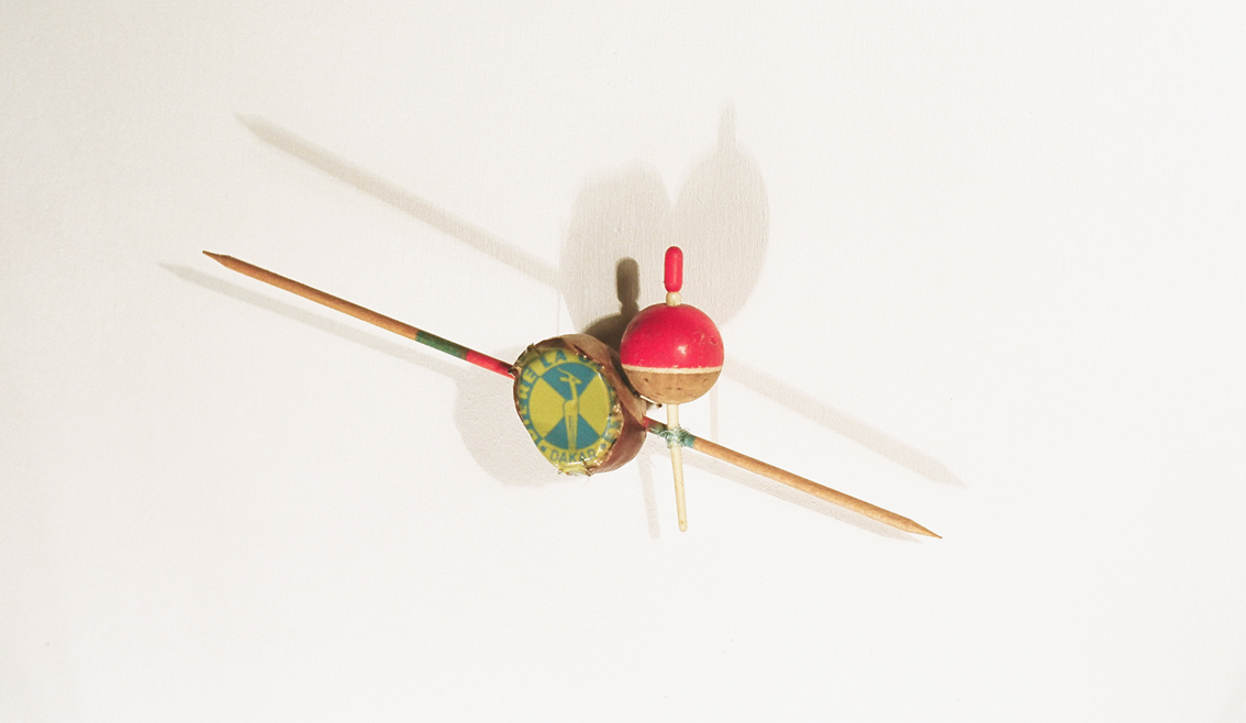 La gazelle et le pêcheur, 2002. 7 x 19 cm.