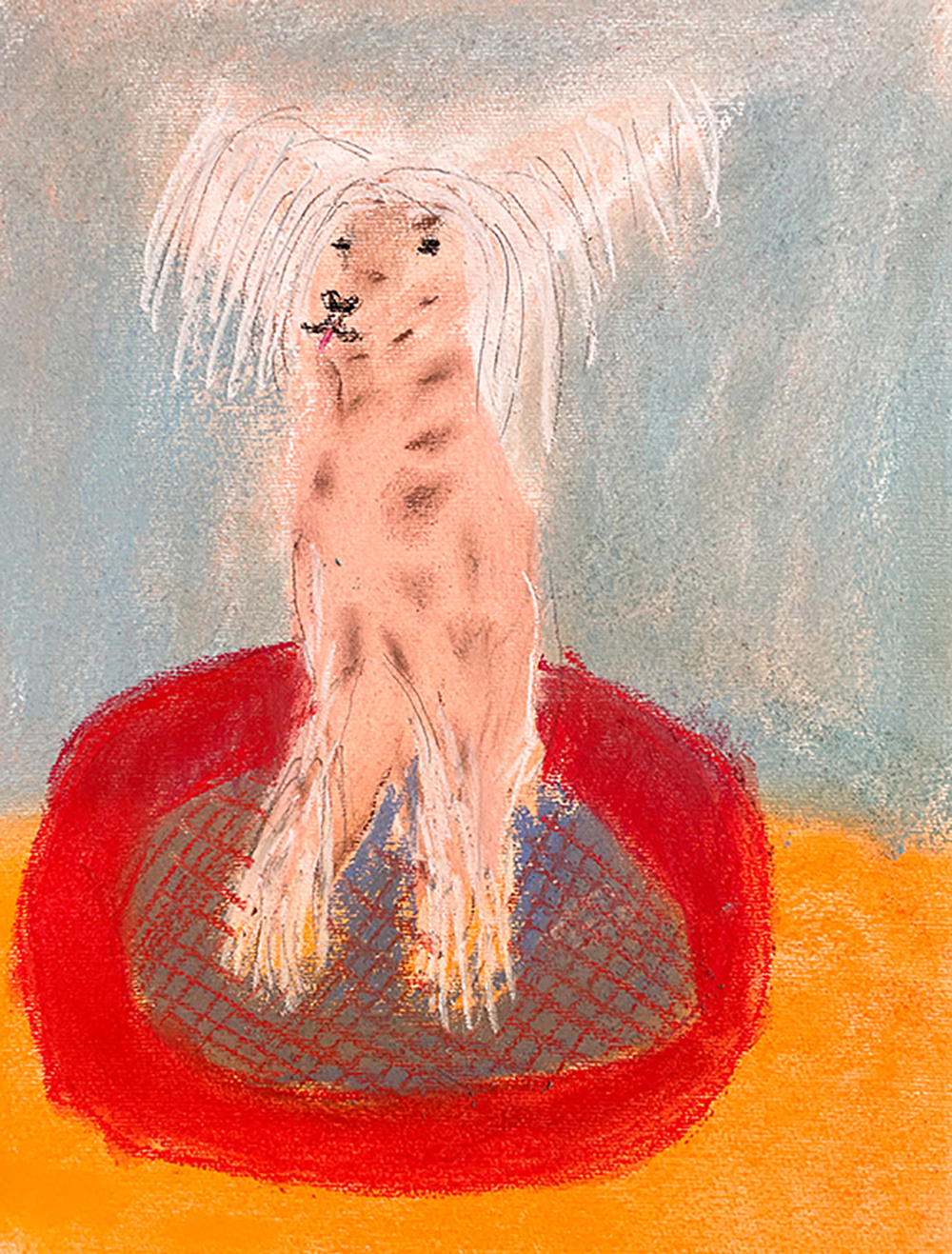 Gigi, Pastel on Paper, 24 x 32 cm, 2022