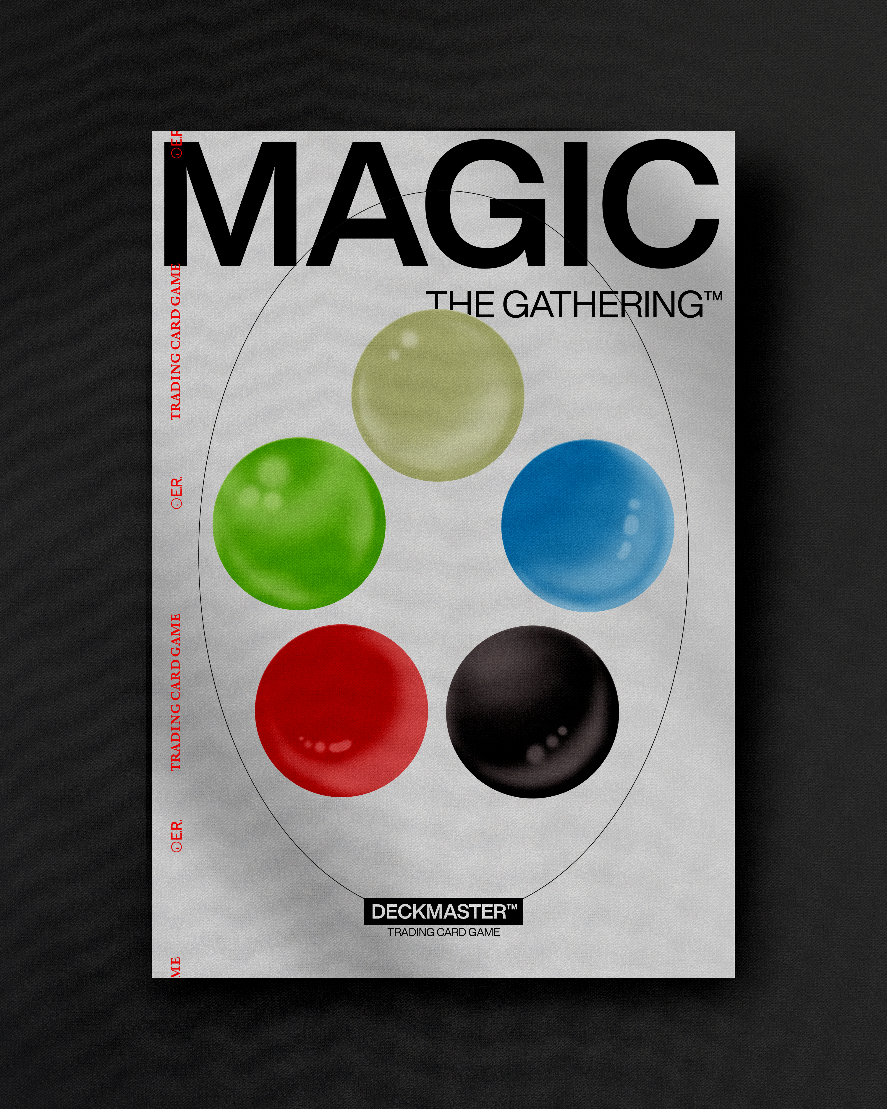 TCG back cards re-design. MAGIC THE GATHERING™. ✶2021