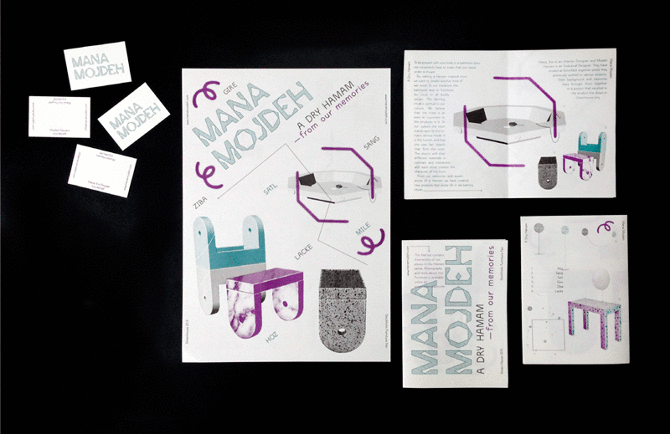 Mana & Mojdeh – Printed matter