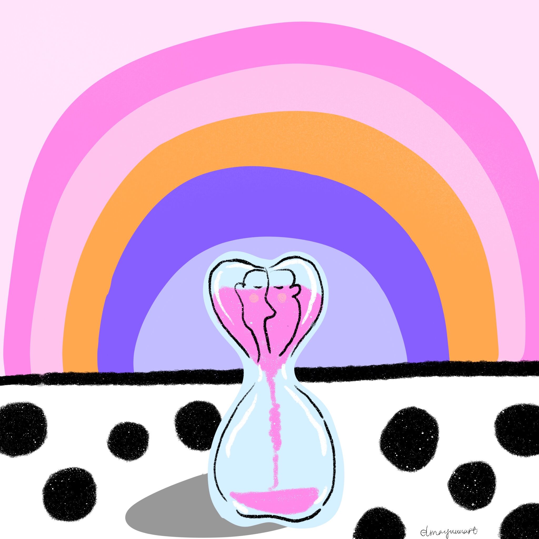 Personal project-Love should have multiple colors, not just black or white. You just need some time to accept.