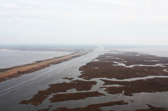 Decommissioned Mississippi River Gulf Outlet (MR-GO) navigation channel.
