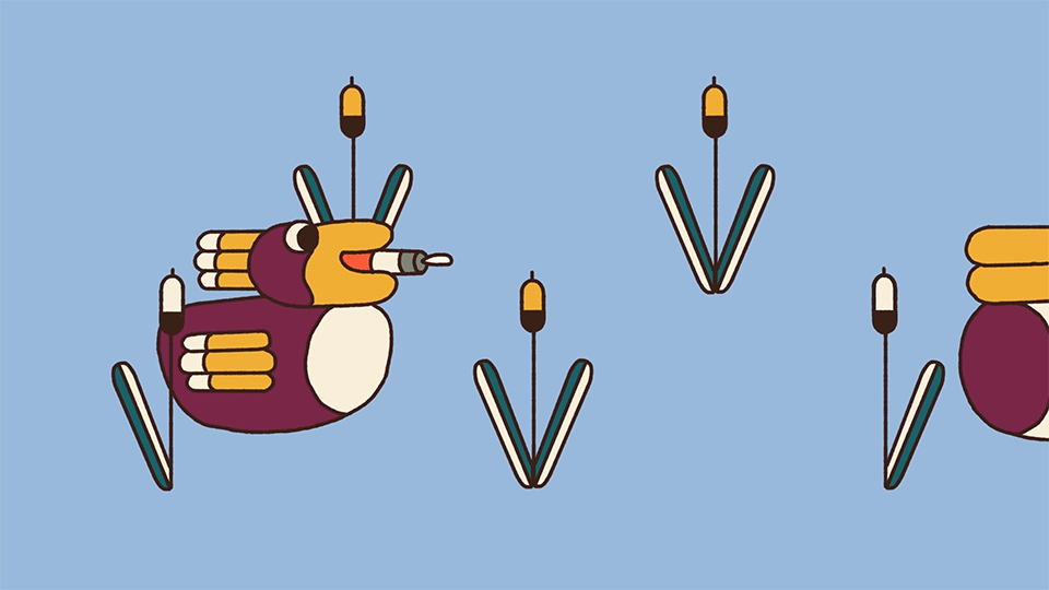 Anti-smoking campaign for Paramount Comedy