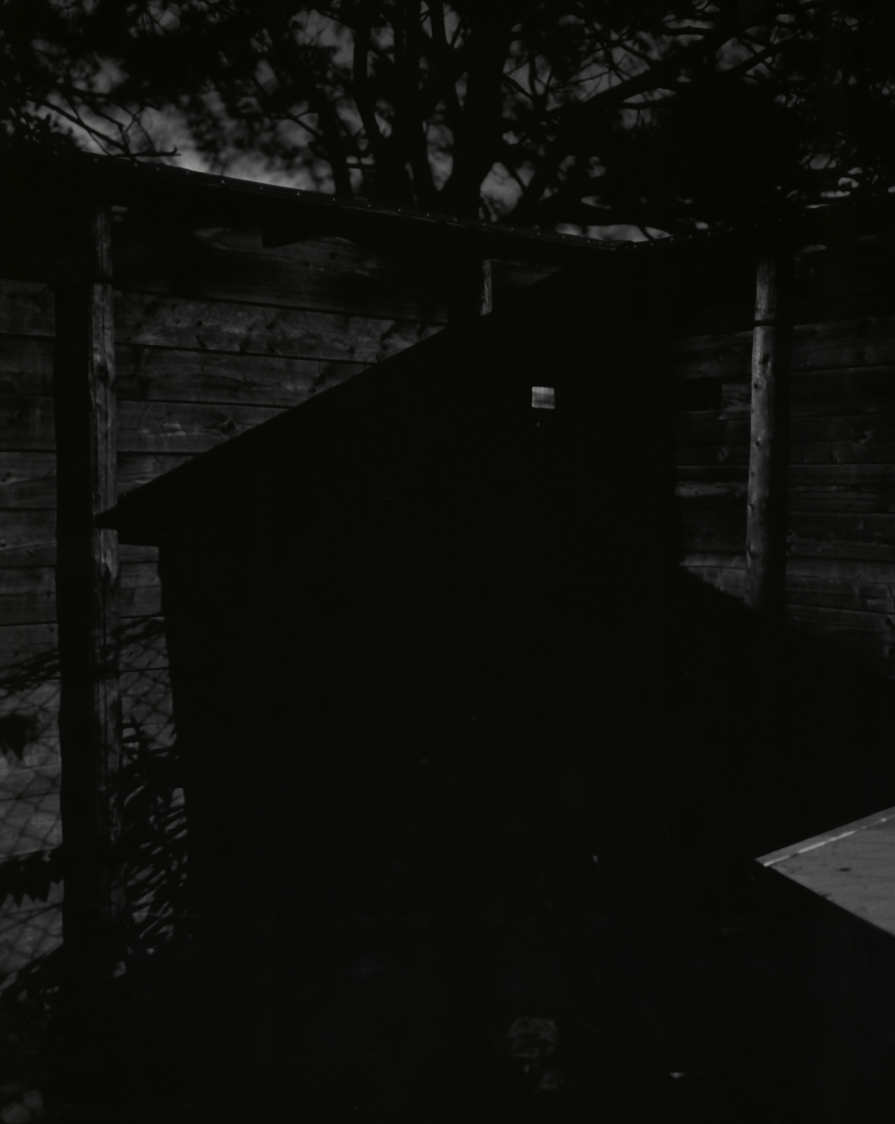 John Gossage, Beobachtungsstand, Cuvrystr. 1984, 1984, &copy;John Gossage