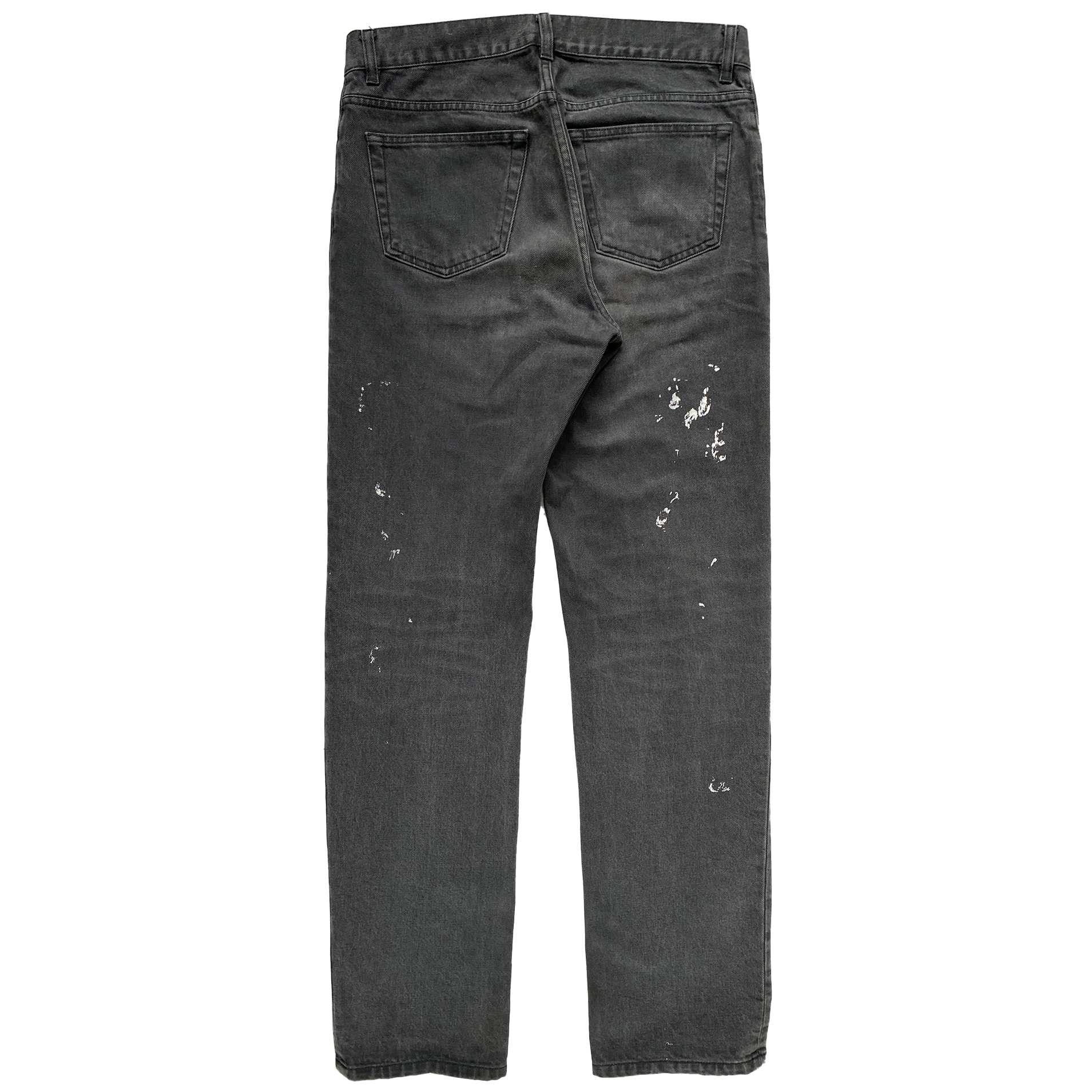 Helmut Lang, A/W 2000 Classic Charcoal Grey Painter Jeans - La Nausée -  fashion archive / retail shop