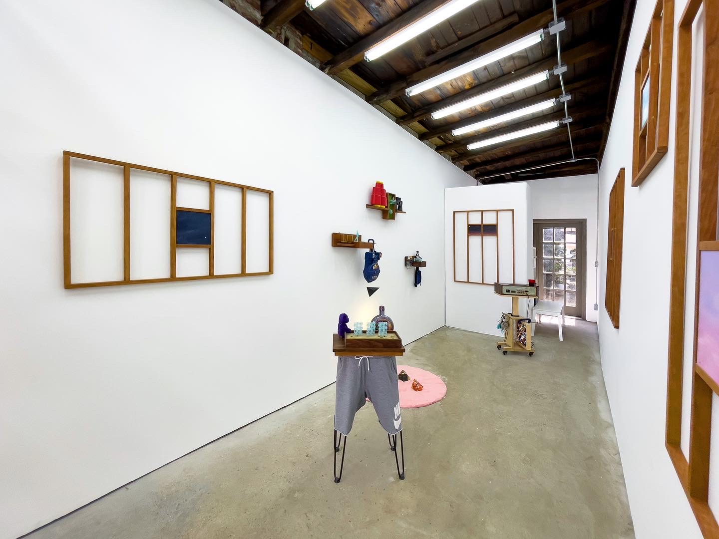 Installation view, Playing the Sounds of Yesterday, Today at Auxiliary Projects