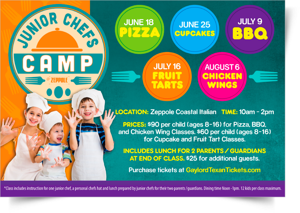 2016 Jr Chefs Camp Ad