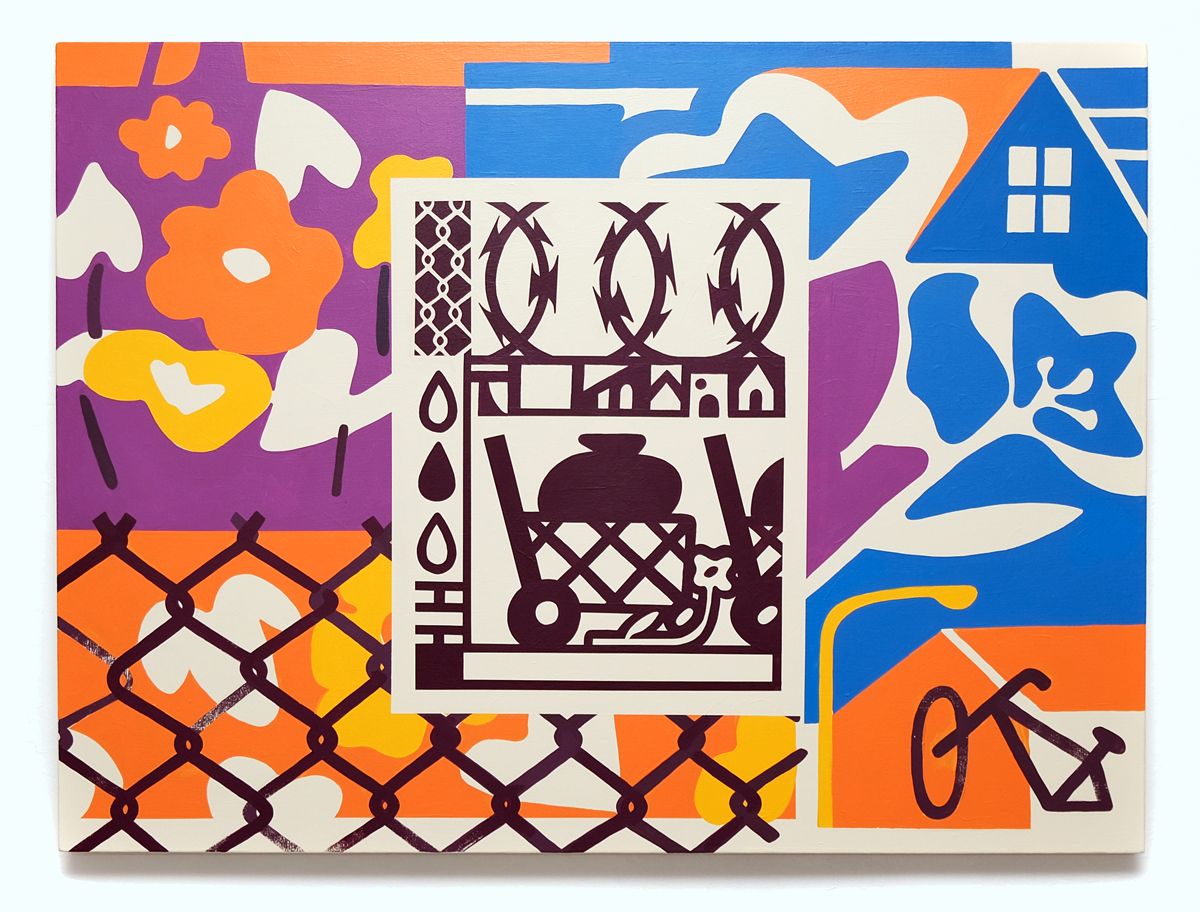 Home 48"x 60" $1200 SOLD