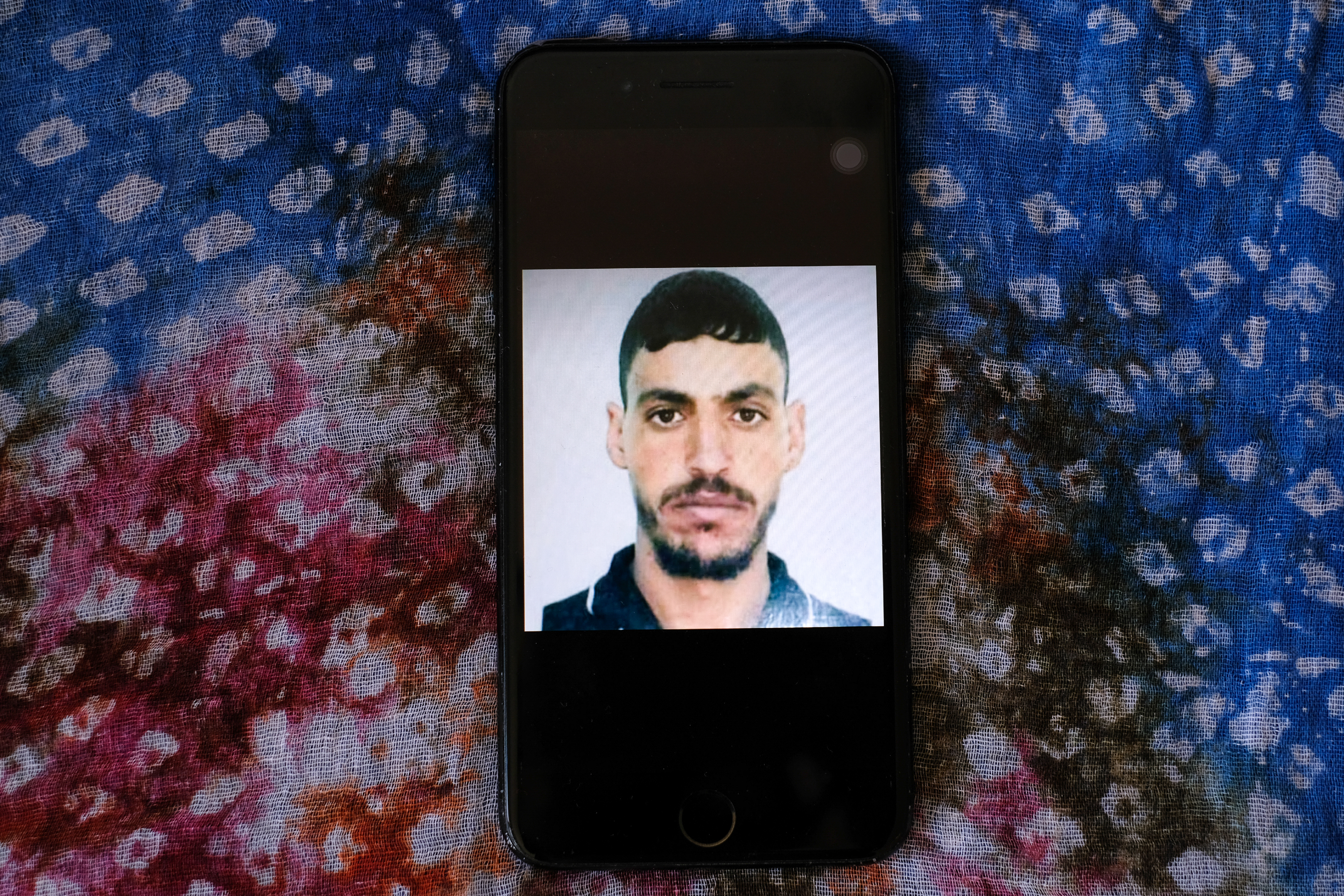 Saleh Mohamed Haimad, tué en 2021 par un tir de drone de l'armée marocaine près de la localité de Mheriz au Sahara Occidental. Mars 2024.