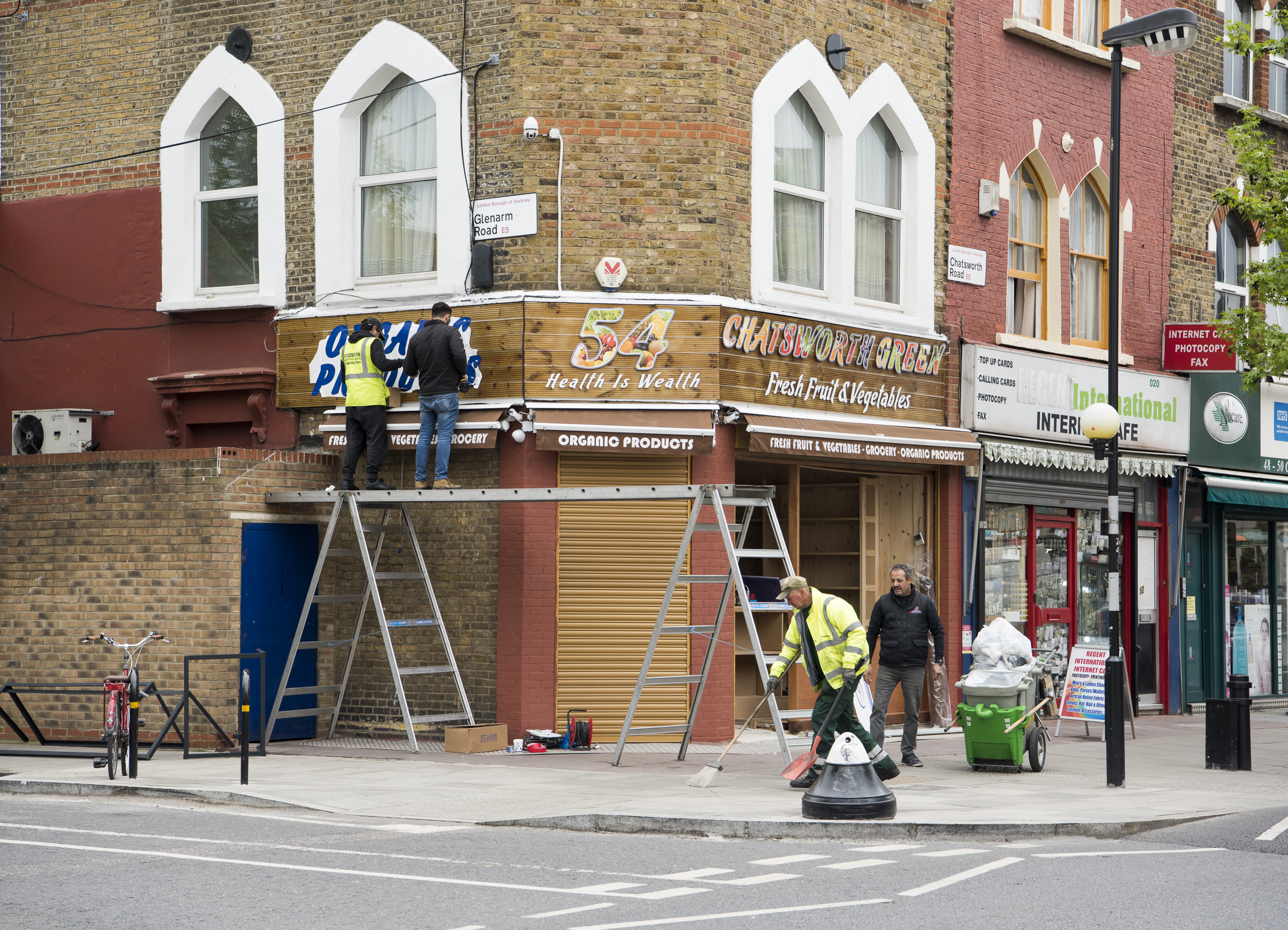 Chatsworth Green before relaunch, 2017