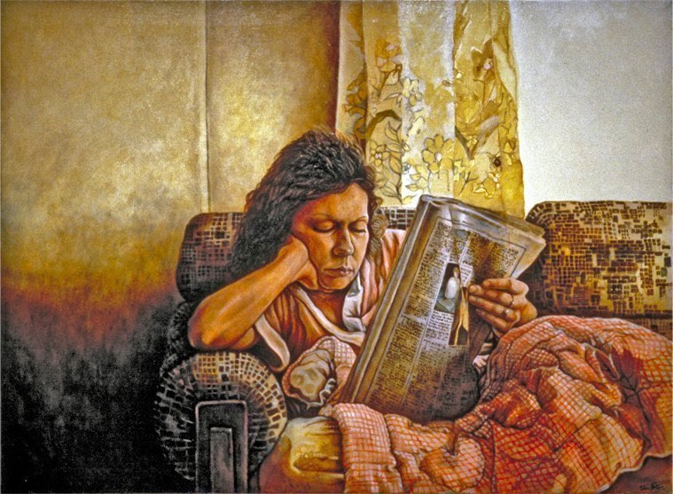 Sunday Morning 1979oil/canvas 30x40”