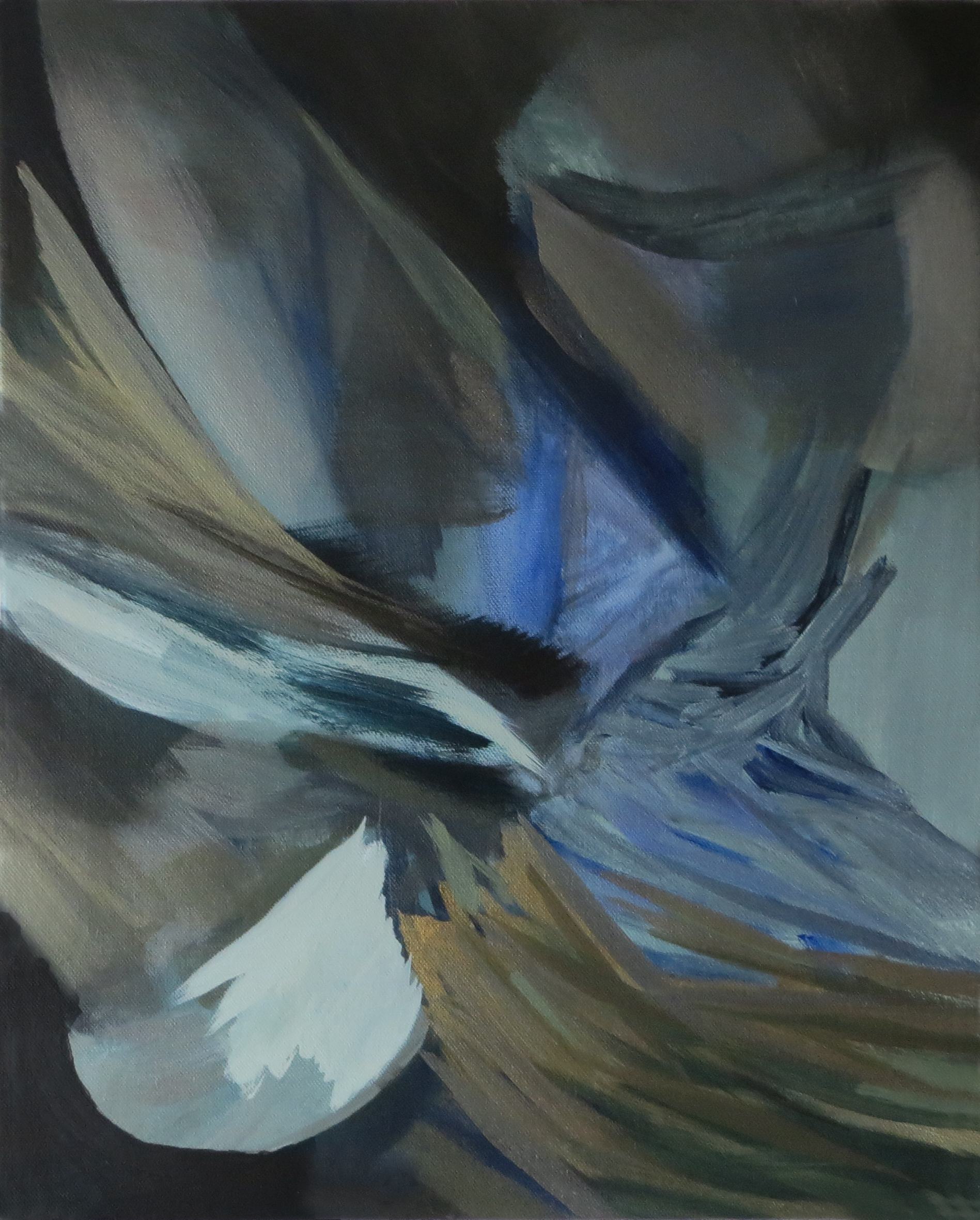 in starlight - 51x41cm acrylic on canvas