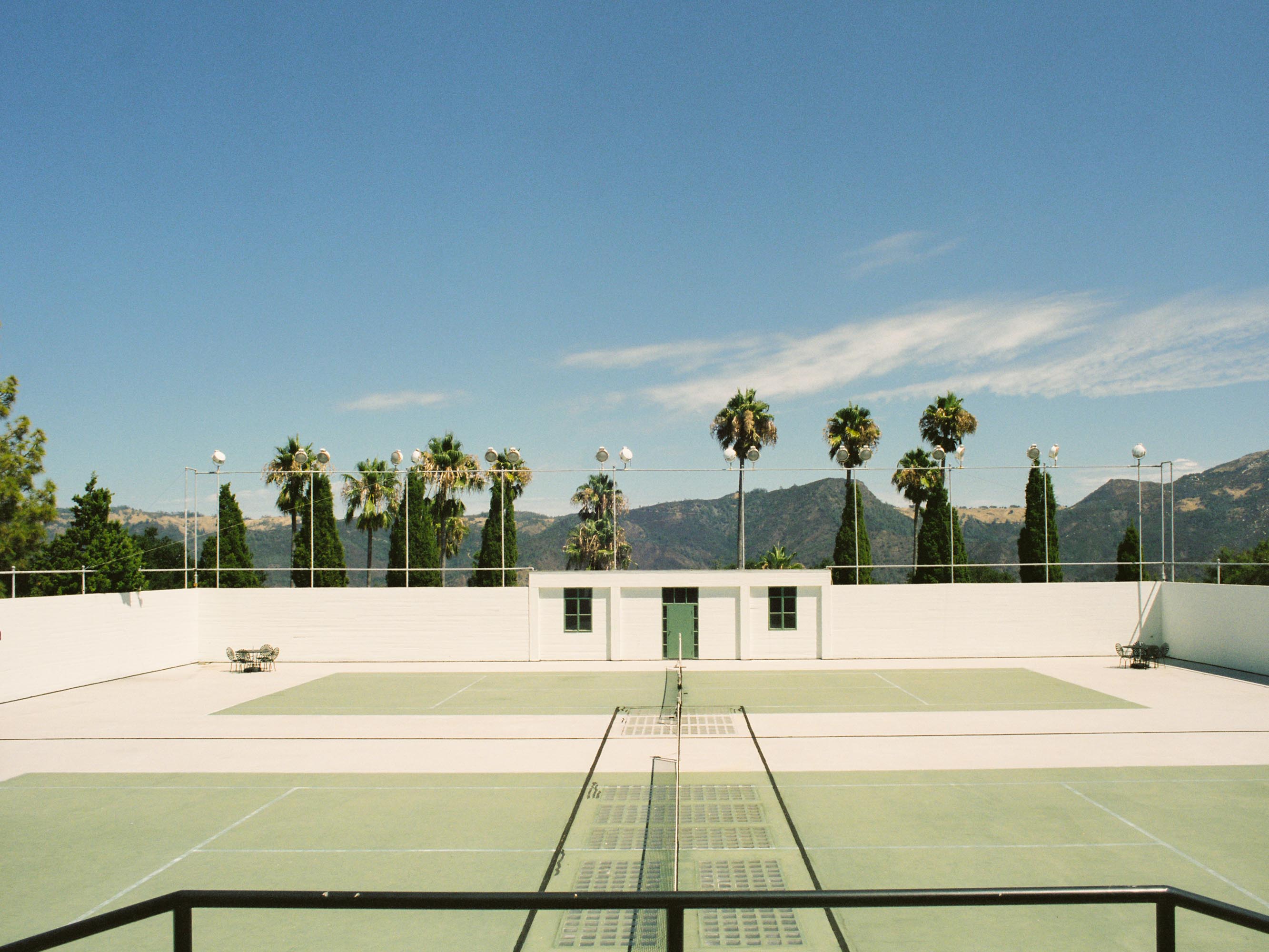 tennis court, 16x20in, edition of 15