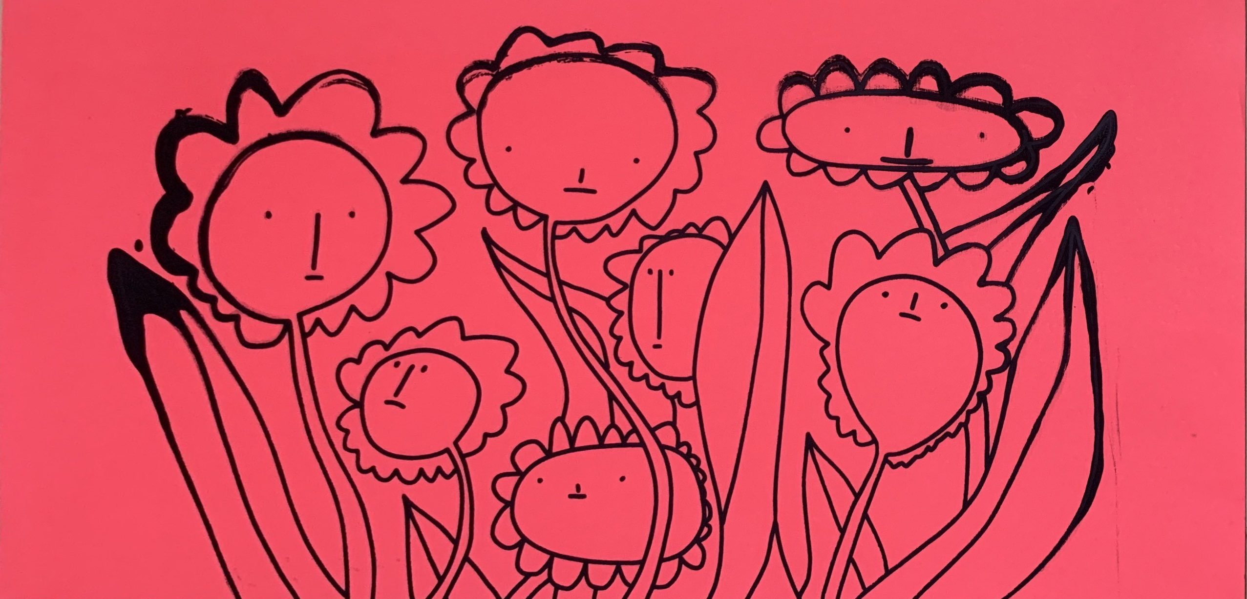 2020, silkscreen, 12" x 23"