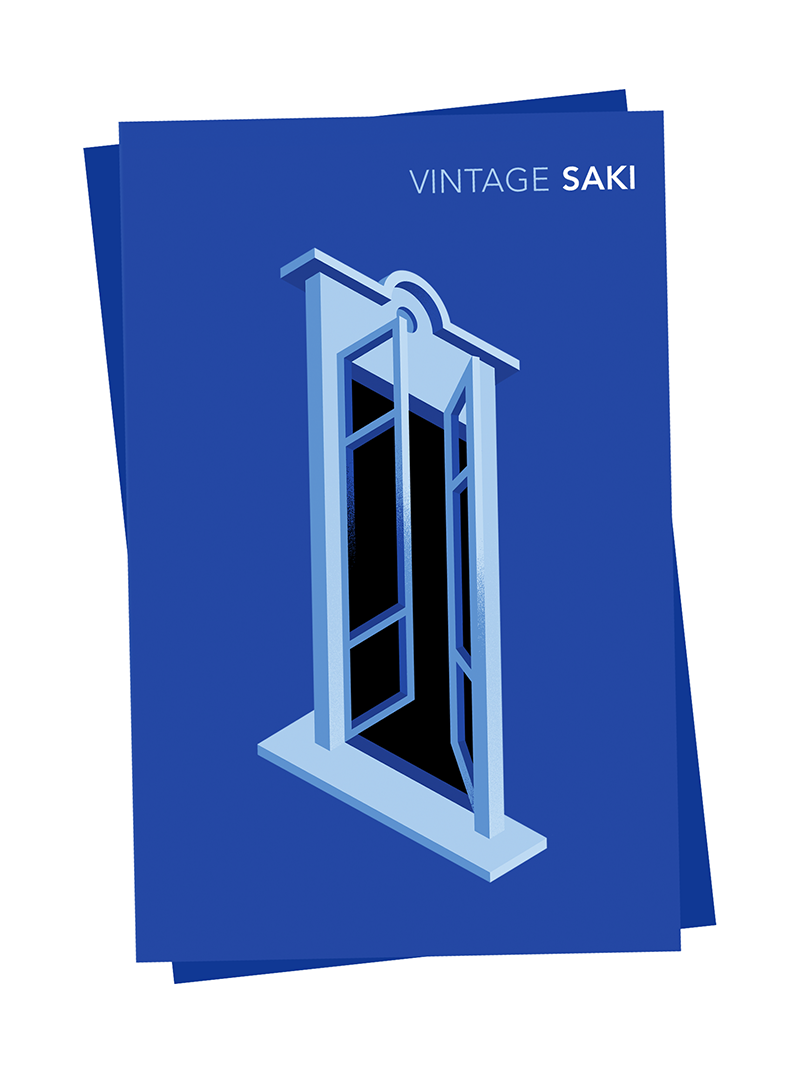 Saki book cover / VINTAGE CLASSIC