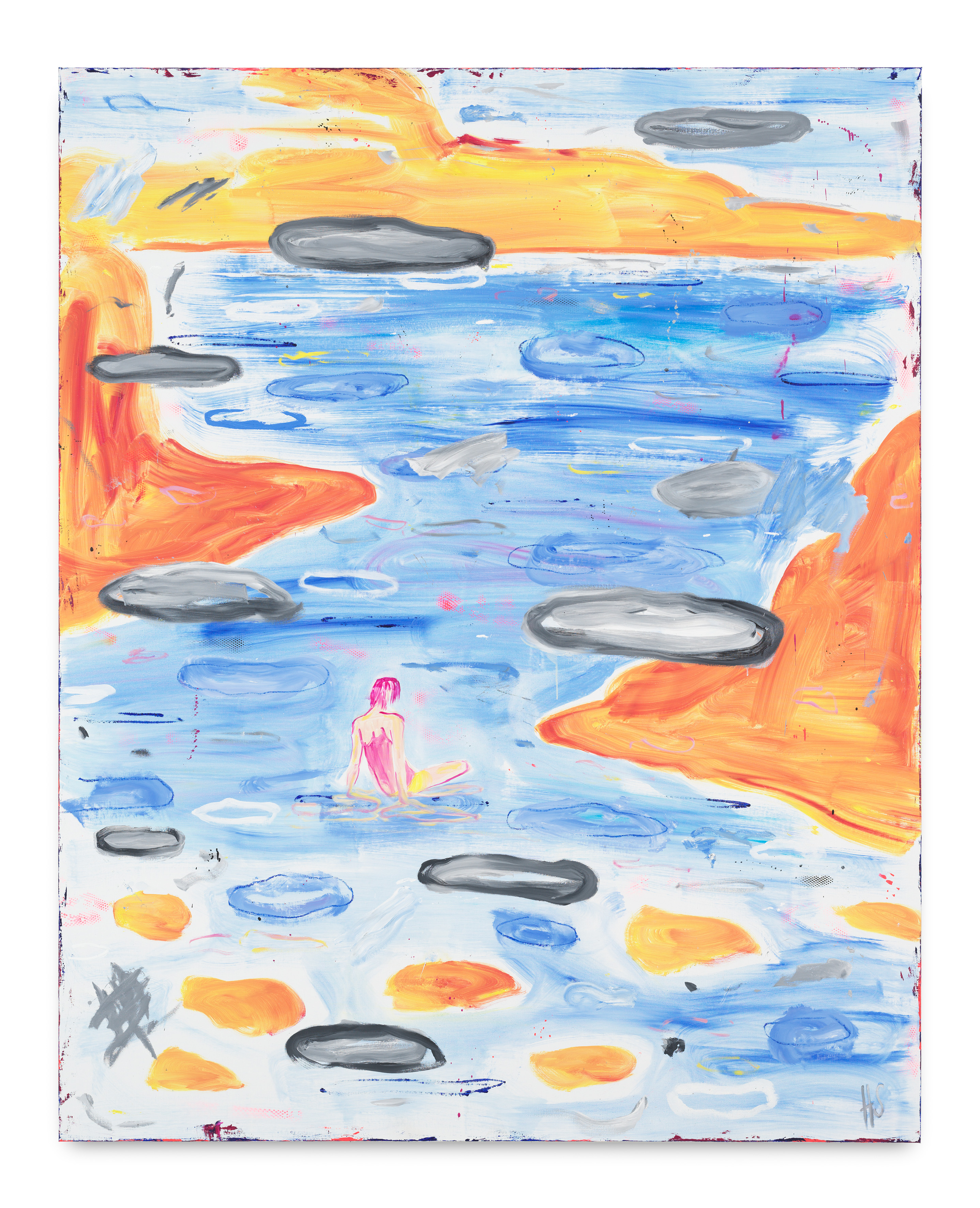 SAD SURFER, 2023 250 x 200cmOil on Canvas