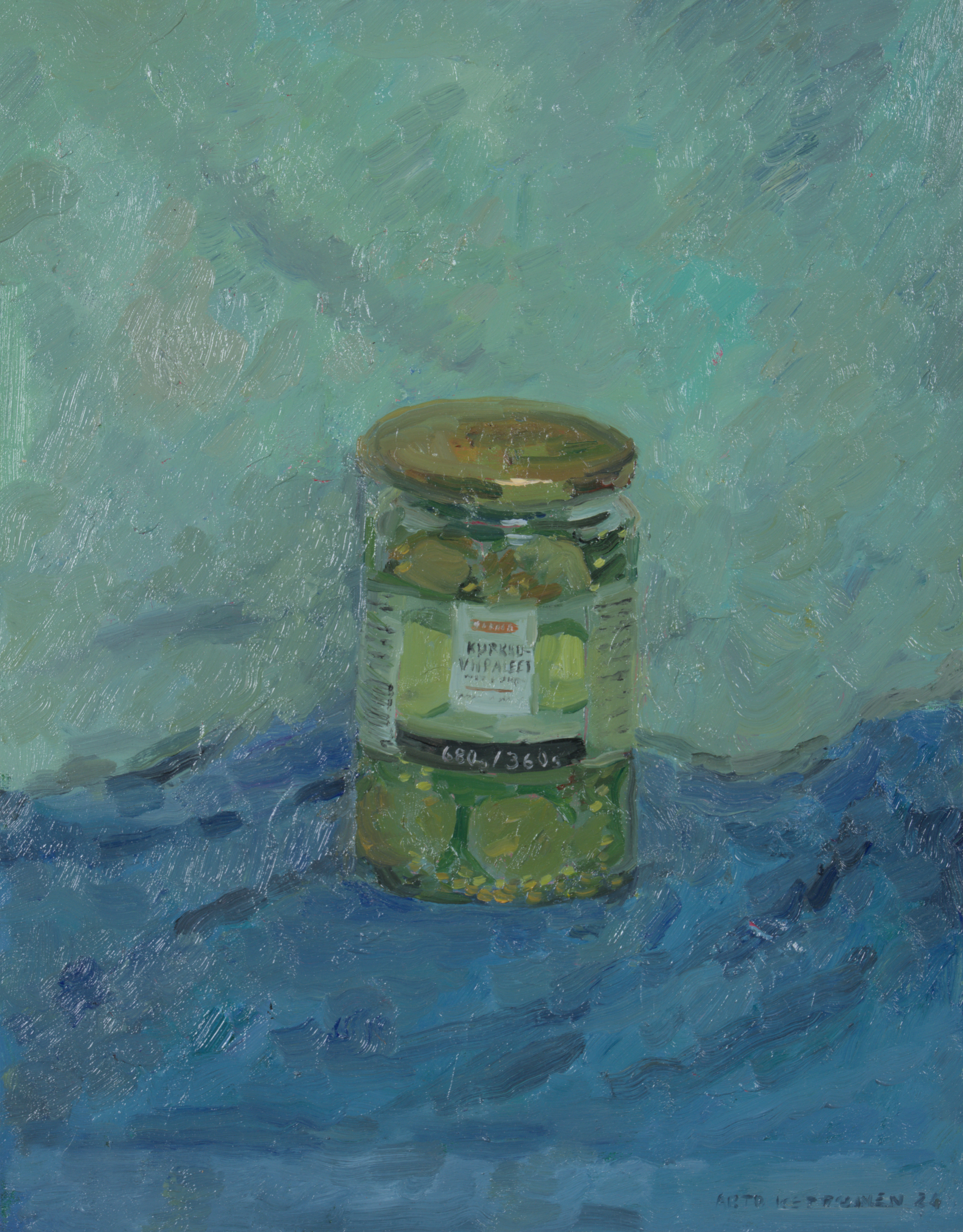 "Suolakurkkuja", 33x26cm