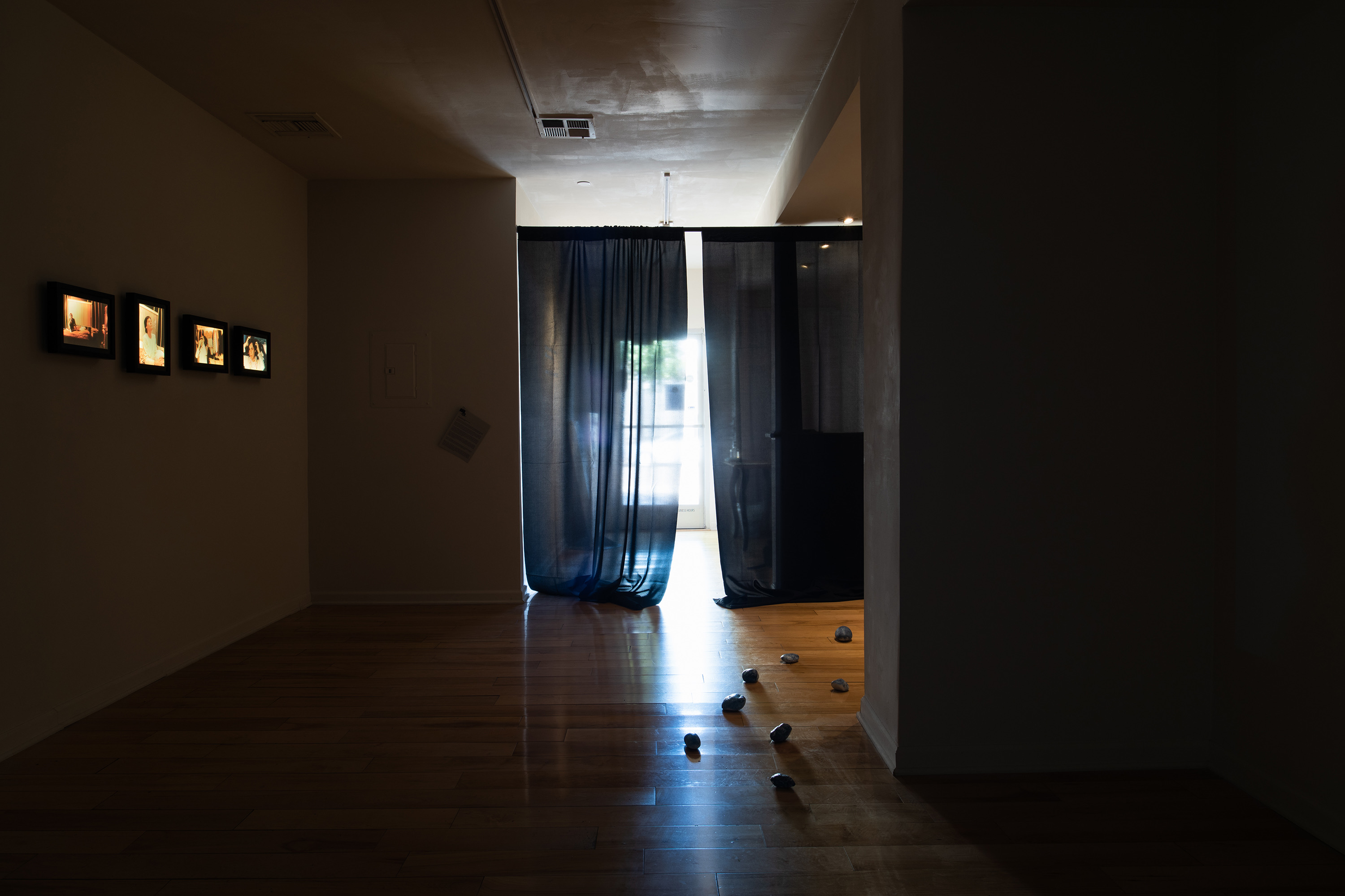 Installation view, "Me loving you/You loving me," 2022, Eye Lounge, Phoenix, AZ