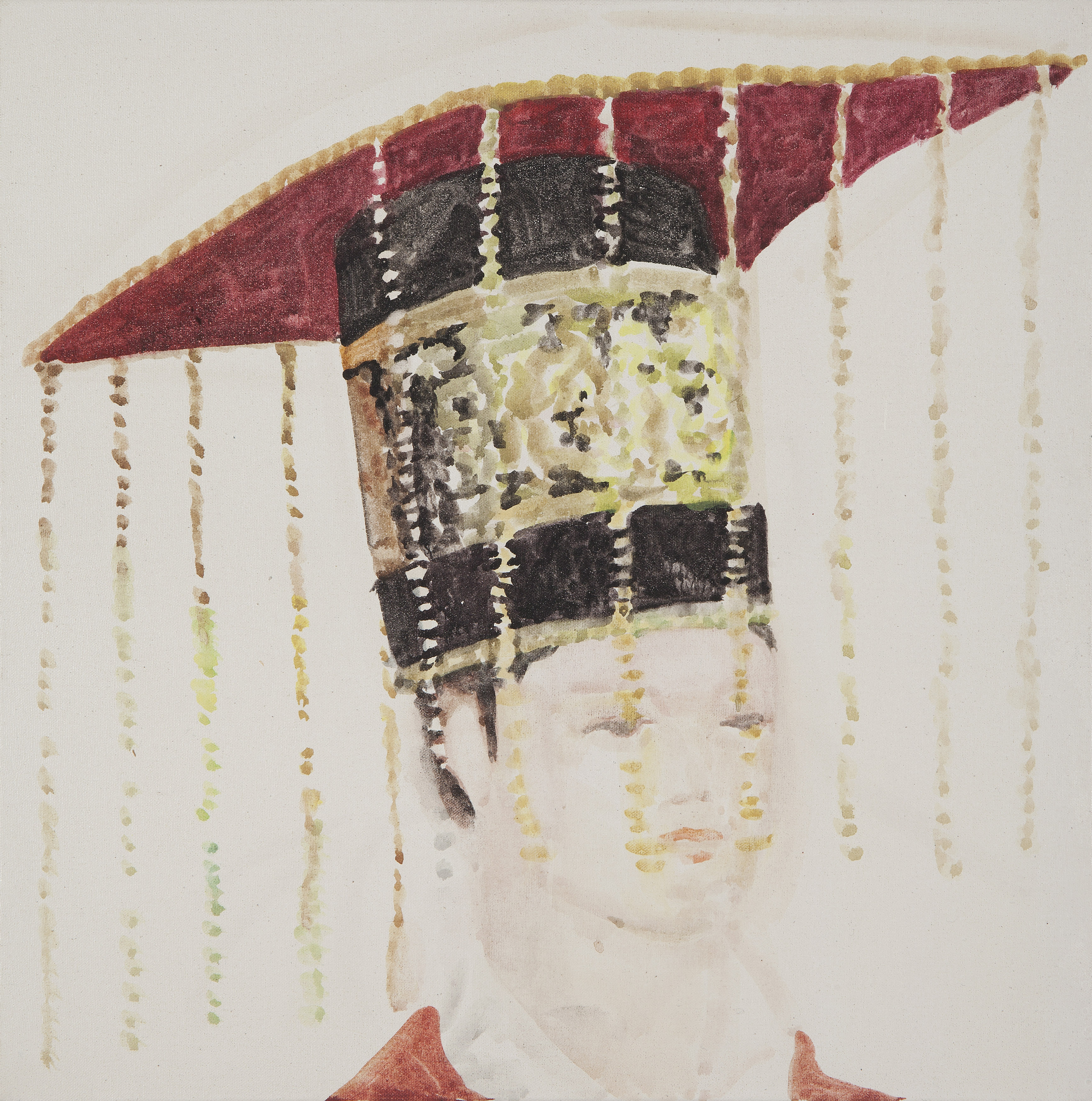 여옥황/2013/광목에 수채/45x45cm