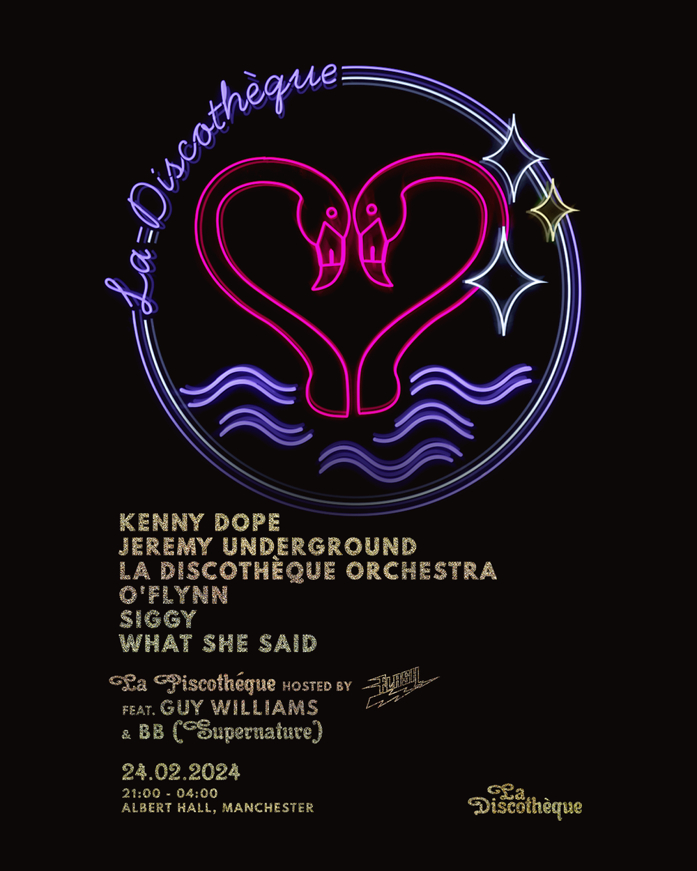 La Discothèque Artwork by Mackleworth Studio