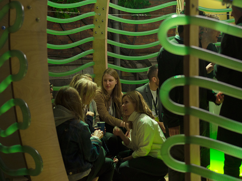 Algae Dome Pavilion, Copenhagen, 2017