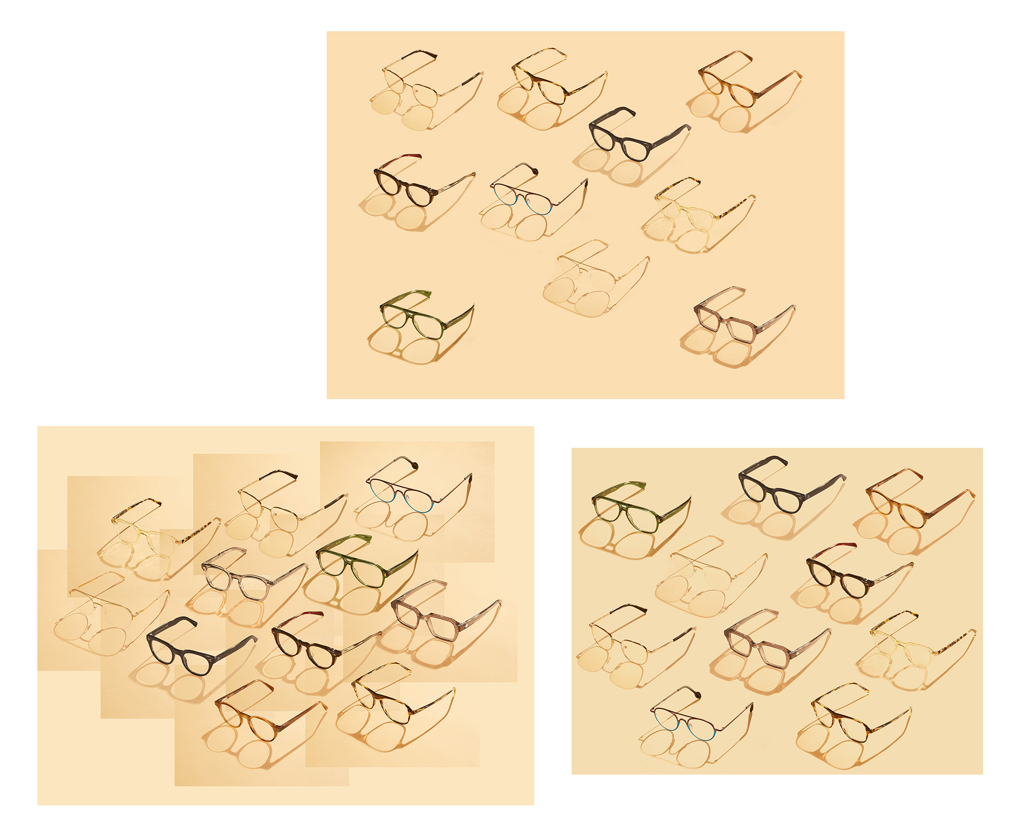 Jamie Water's Glasses; Photographed by F. Martin Ramin