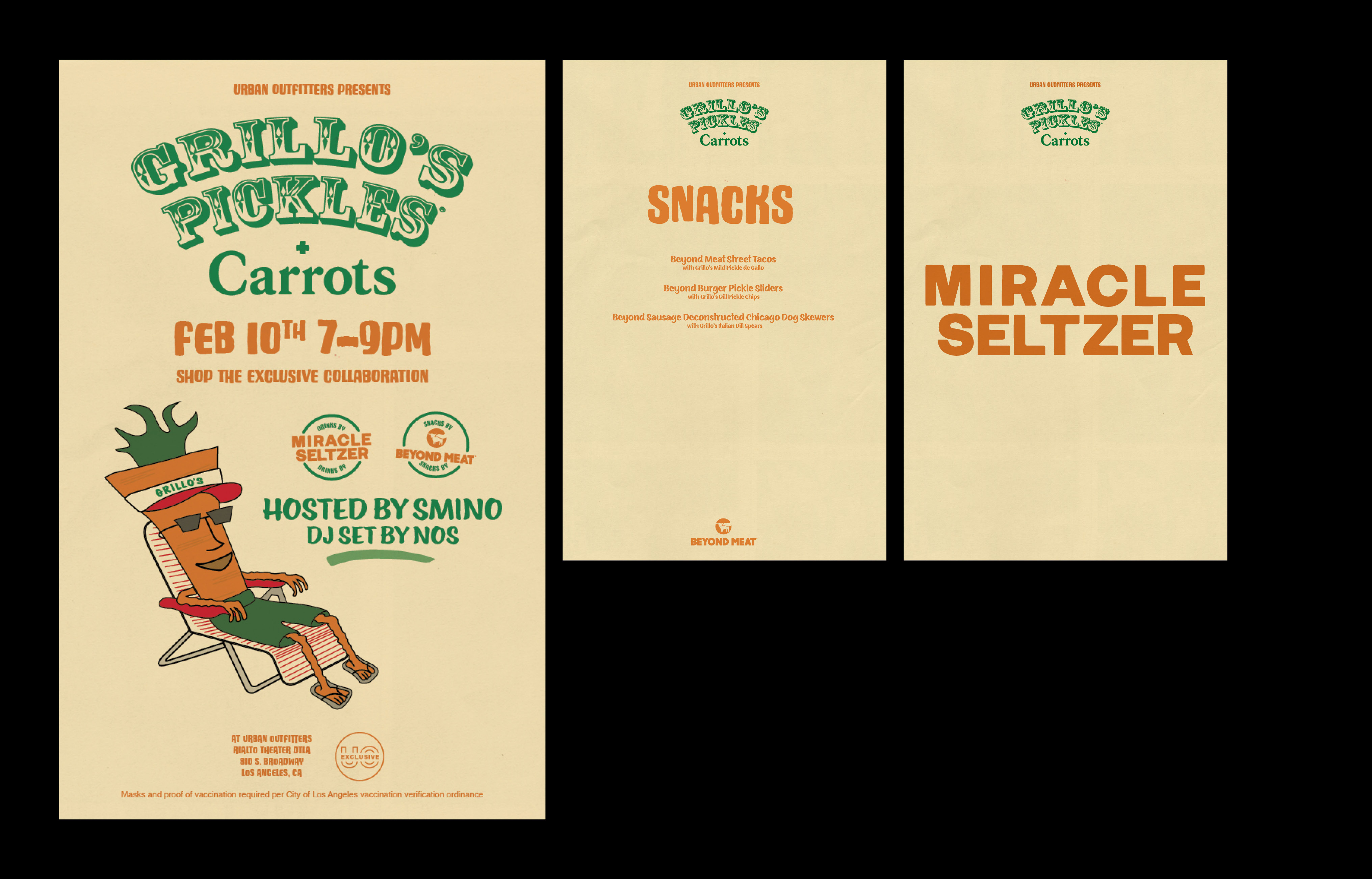 Grillo's Pickles X Carrots Posters