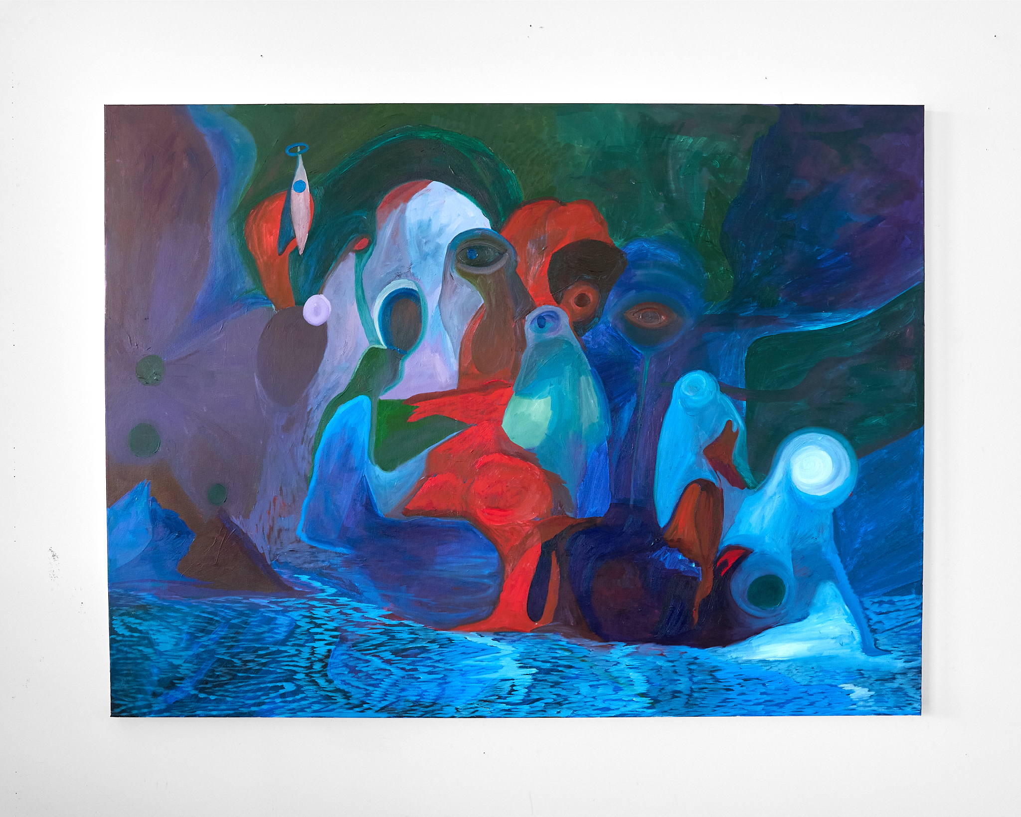 Superposition 48x36 - Oil On Canvas 2025