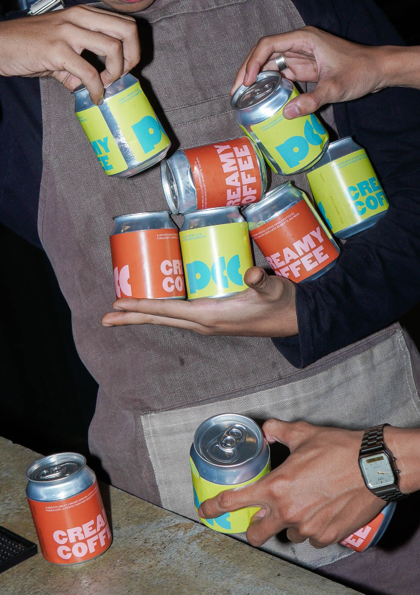 Pukka Creamy Coffee, Packaging & Identity