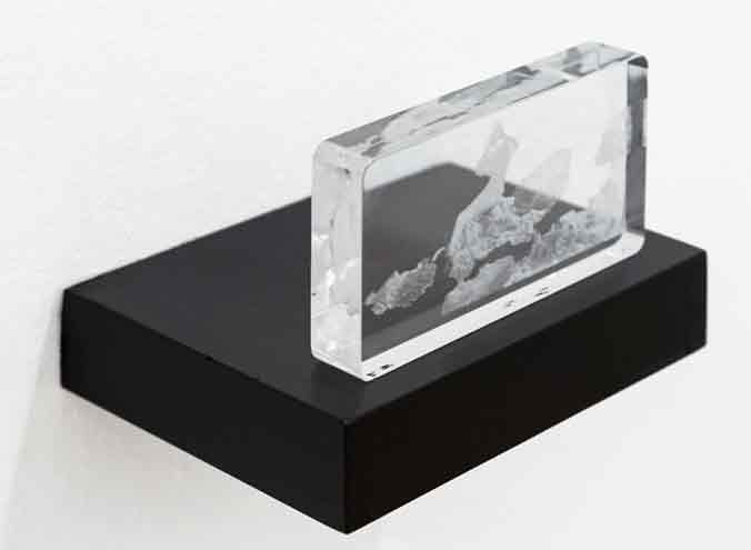 Lasered memory crytals, approx. 10-20 cm